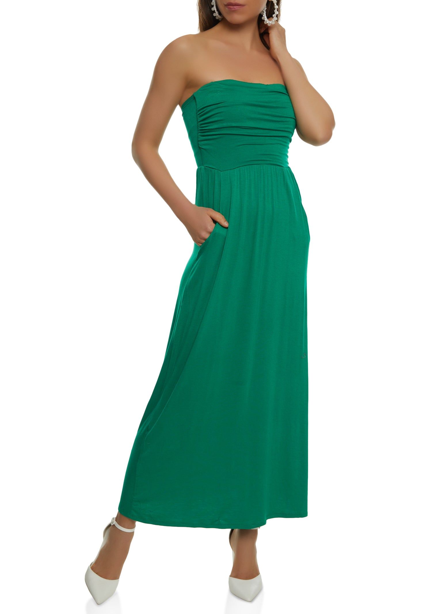 Bandeau Maxi Dress sold by Rainbow