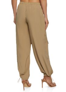Nylon Cargo Parachute Pants sold by Rainbow