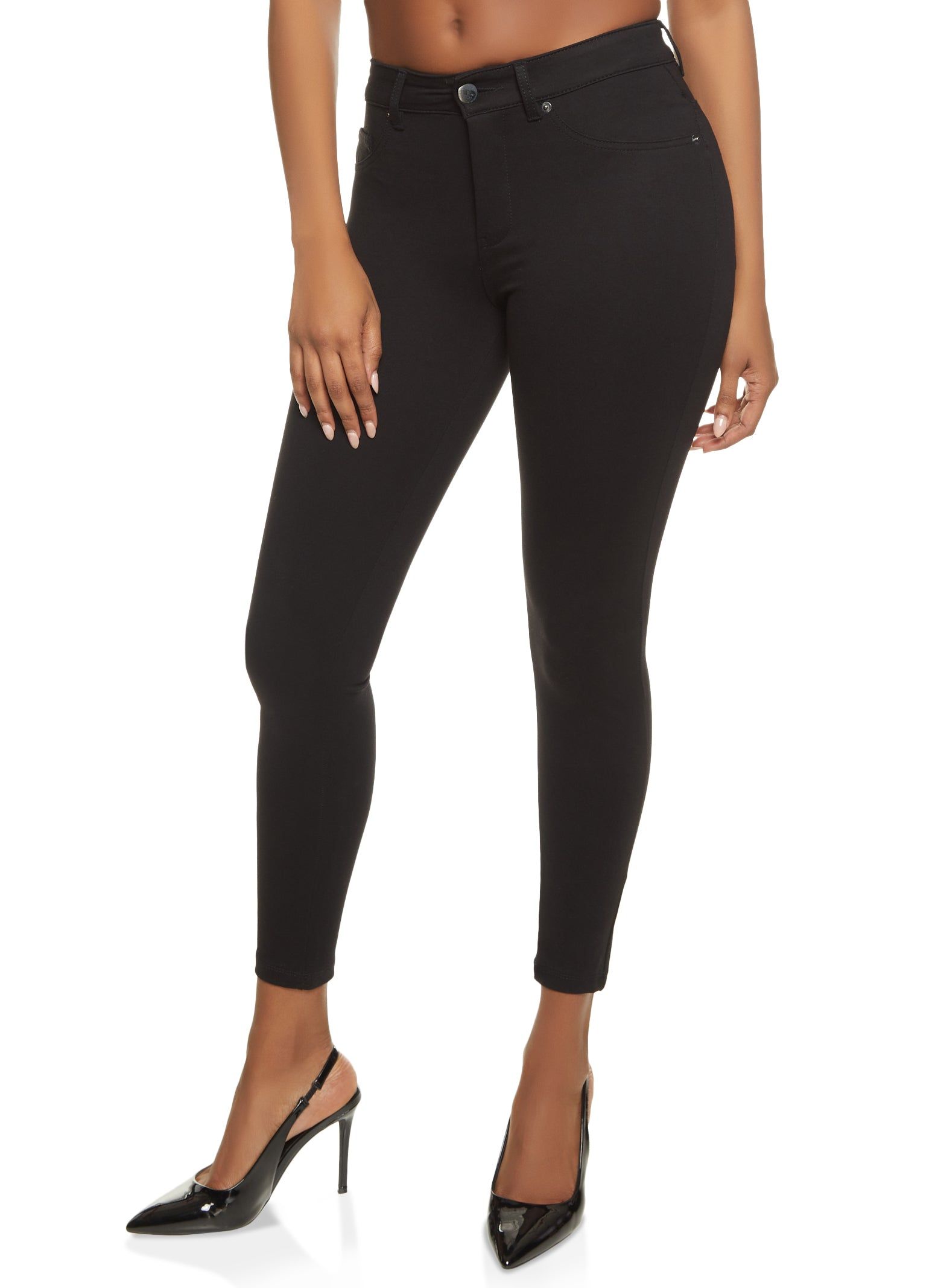 Ponte Skinny Dress Pants sold by Rainbow