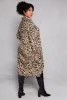 Plus Size Animal Print Button Front Shirt Dress sold by Rainbow