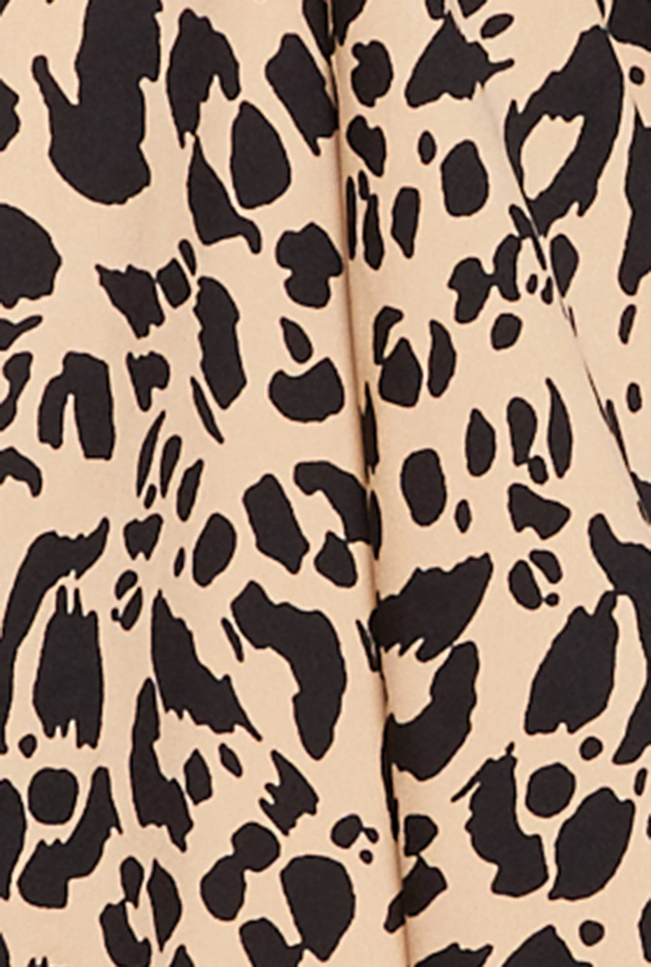 Plus Size Animal Print Button Front Shirt Dress sold by Rainbow product image thumbnail 4