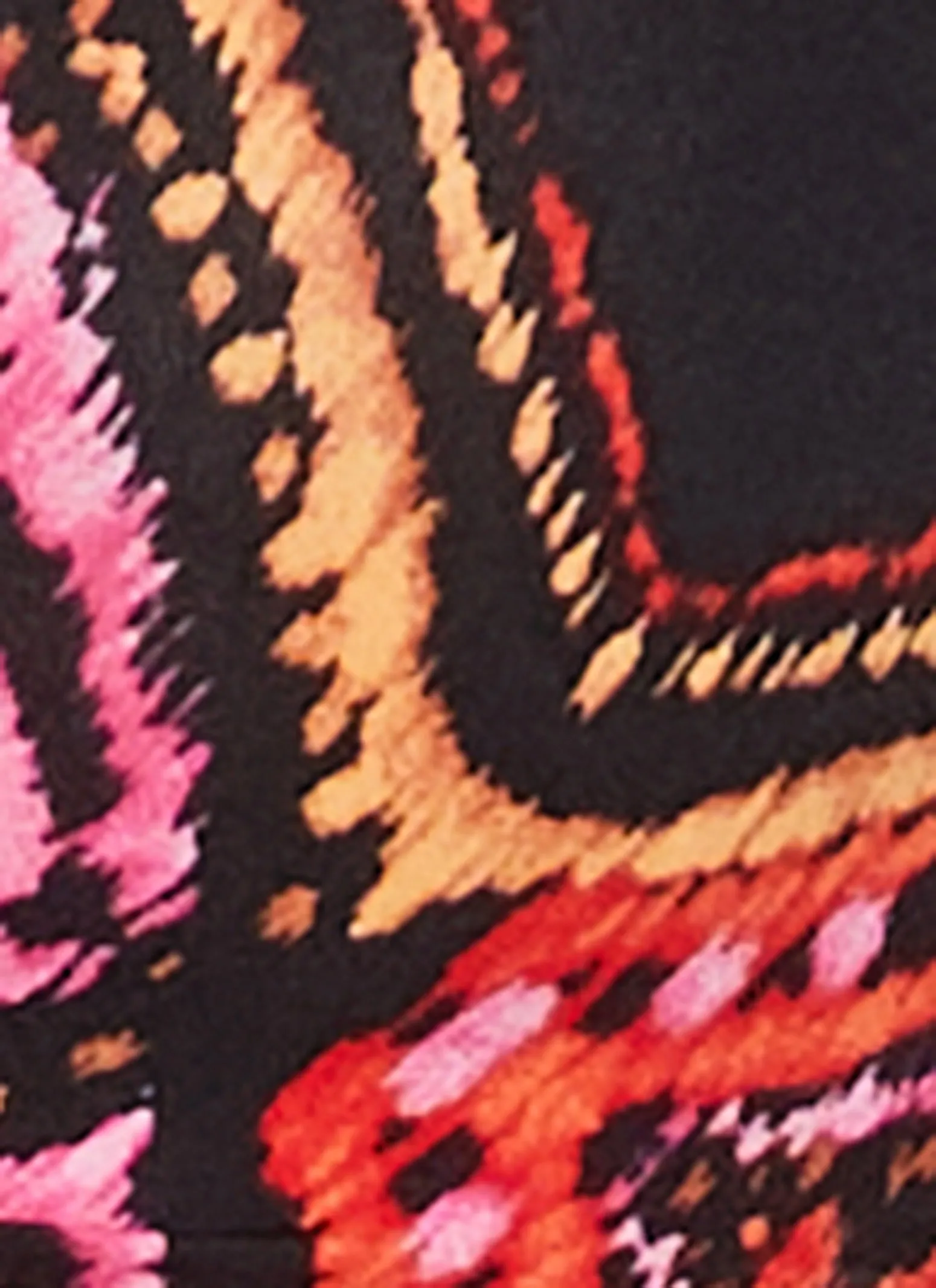 Aztec Print Twist Front Crop Top sold by Rainbow product image thumbnail 4