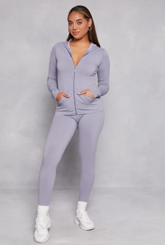 Seamless Wide Waistband Leggings sold by Rainbow