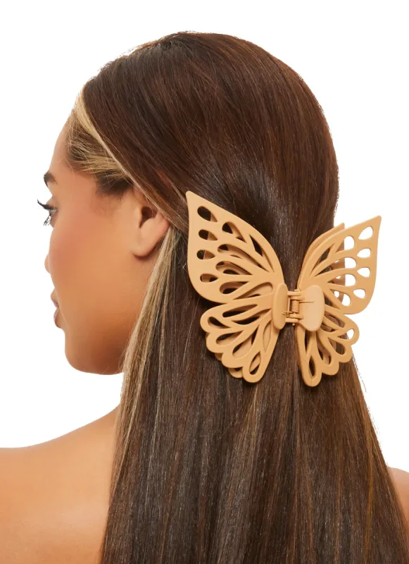 Oversized Butterfly Claw Clip sold by Rainbow