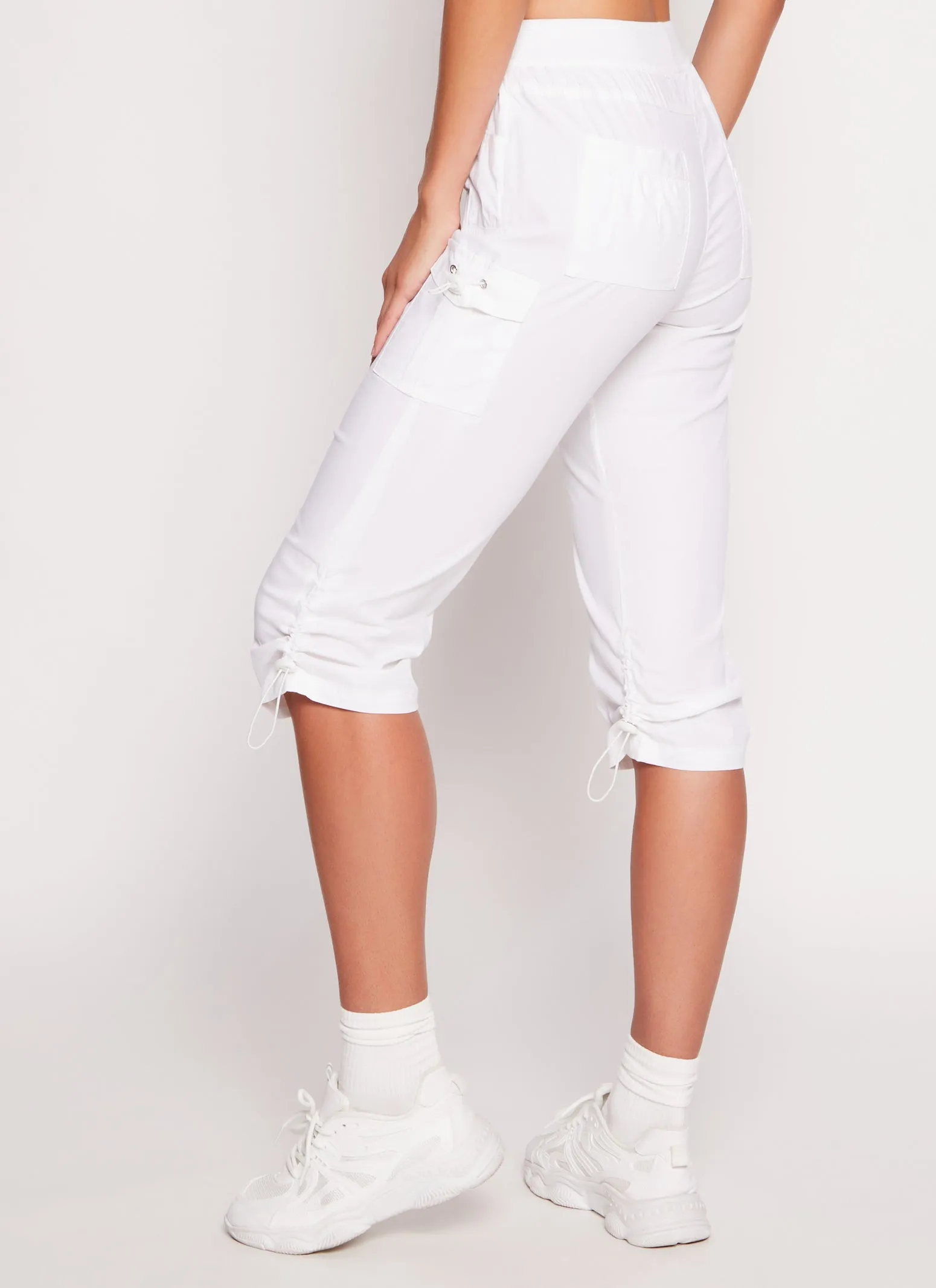 Toggle Drawstring Capri Cargo Pants sold by Rainbow product image thumbnail 3