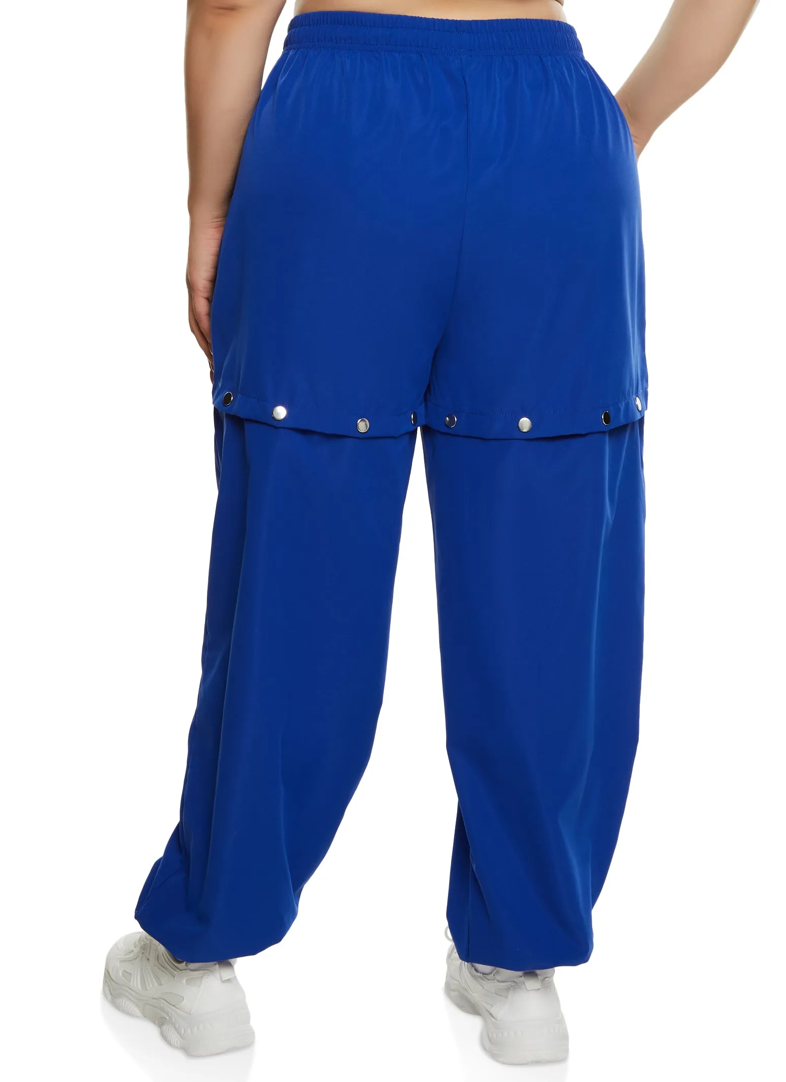Plus Size Snap Button Tear Away Joggers sold by Rainbow product image thumbnail 3