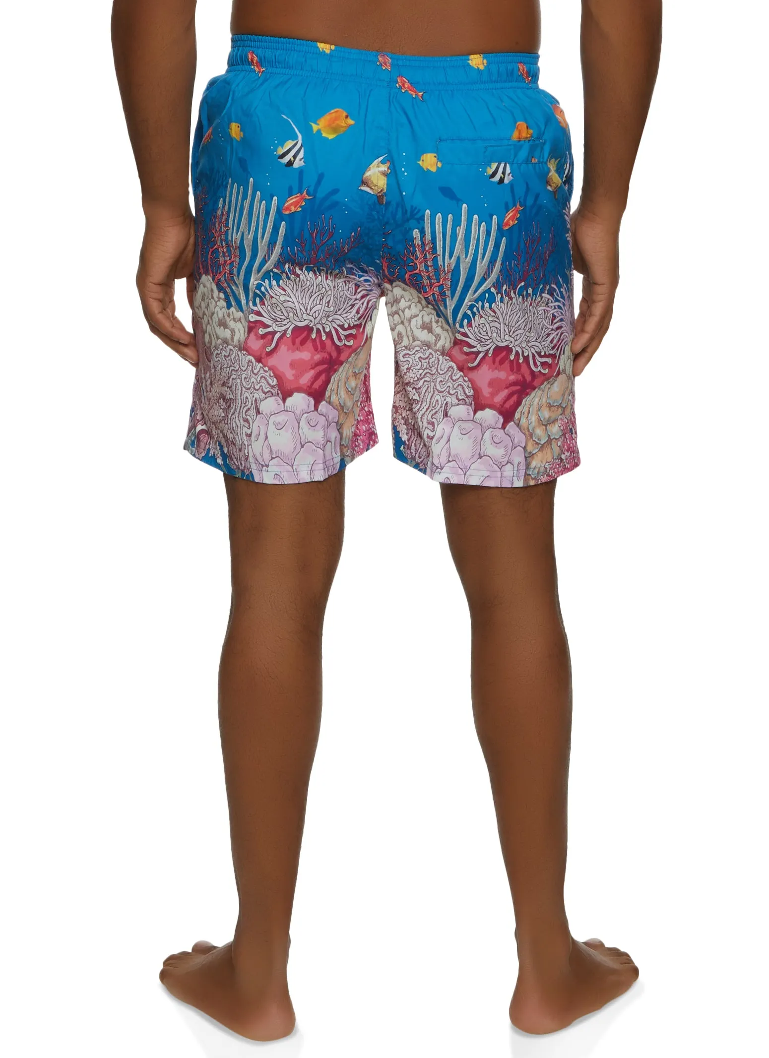 Mens Printed Swim Trunks sold by Rainbow product image thumbnail 3