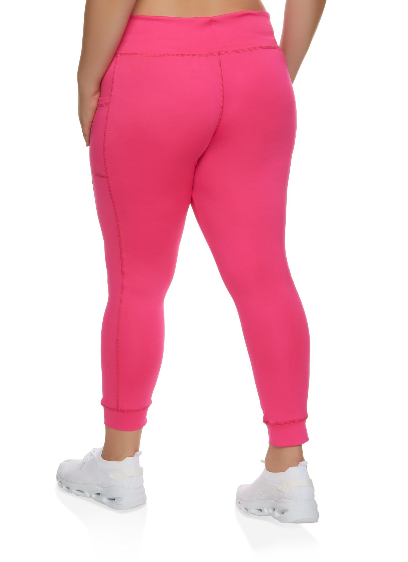 Plus Size Cell Phone Pocket Active Leggings sold by Rainbow product image thumbnail 2