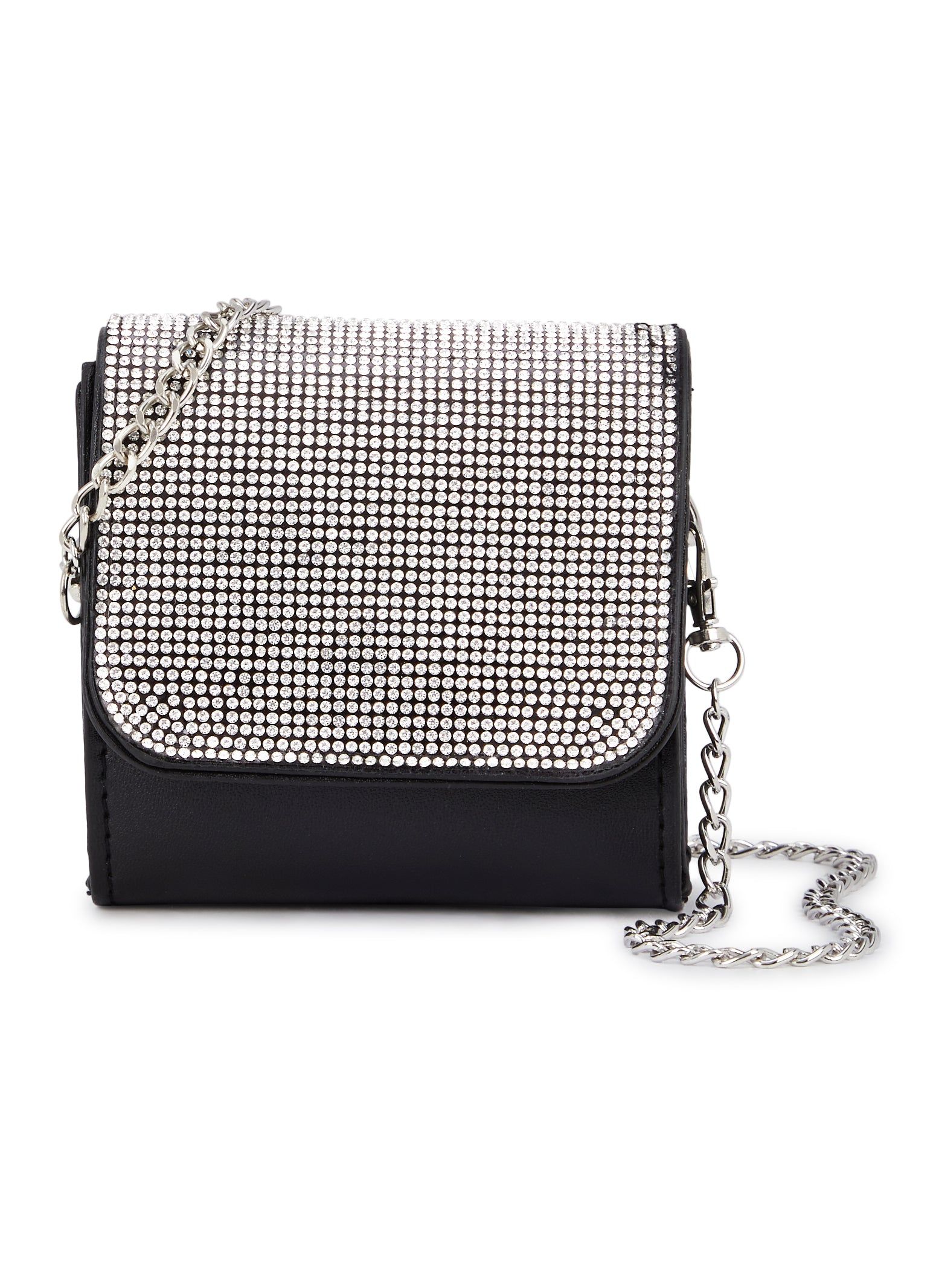 Rhinestone Flap Mini Crossbody Bag sold by Rainbow product image thumbnail 2