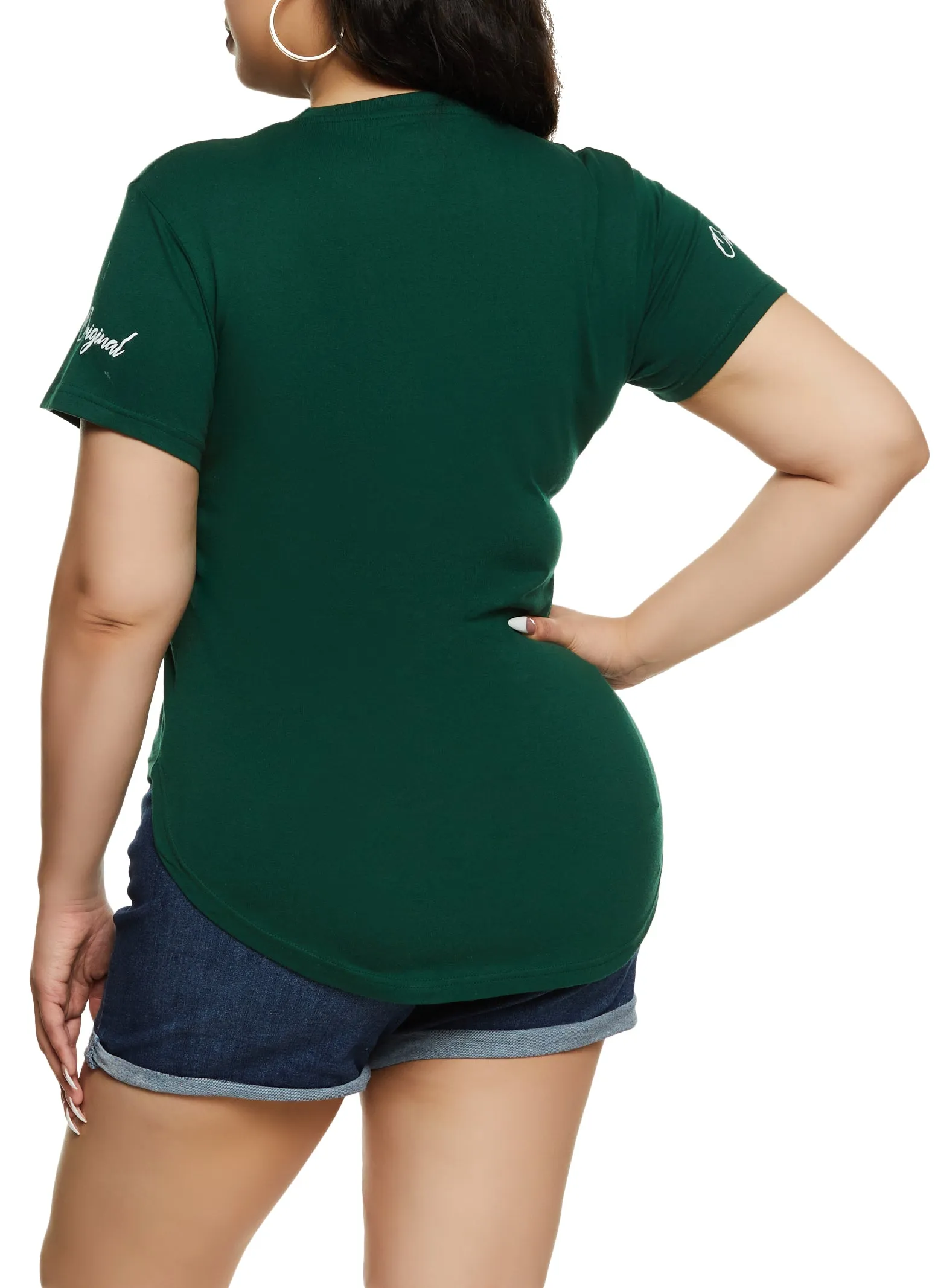 Plus Size Im Not Perfect But Im Original High Low Tee sold by Rainbow product image thumbnail 3