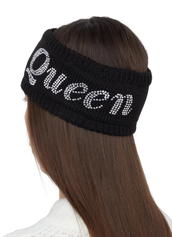 Queen Rhinestone Head Wrap sold by Rainbow