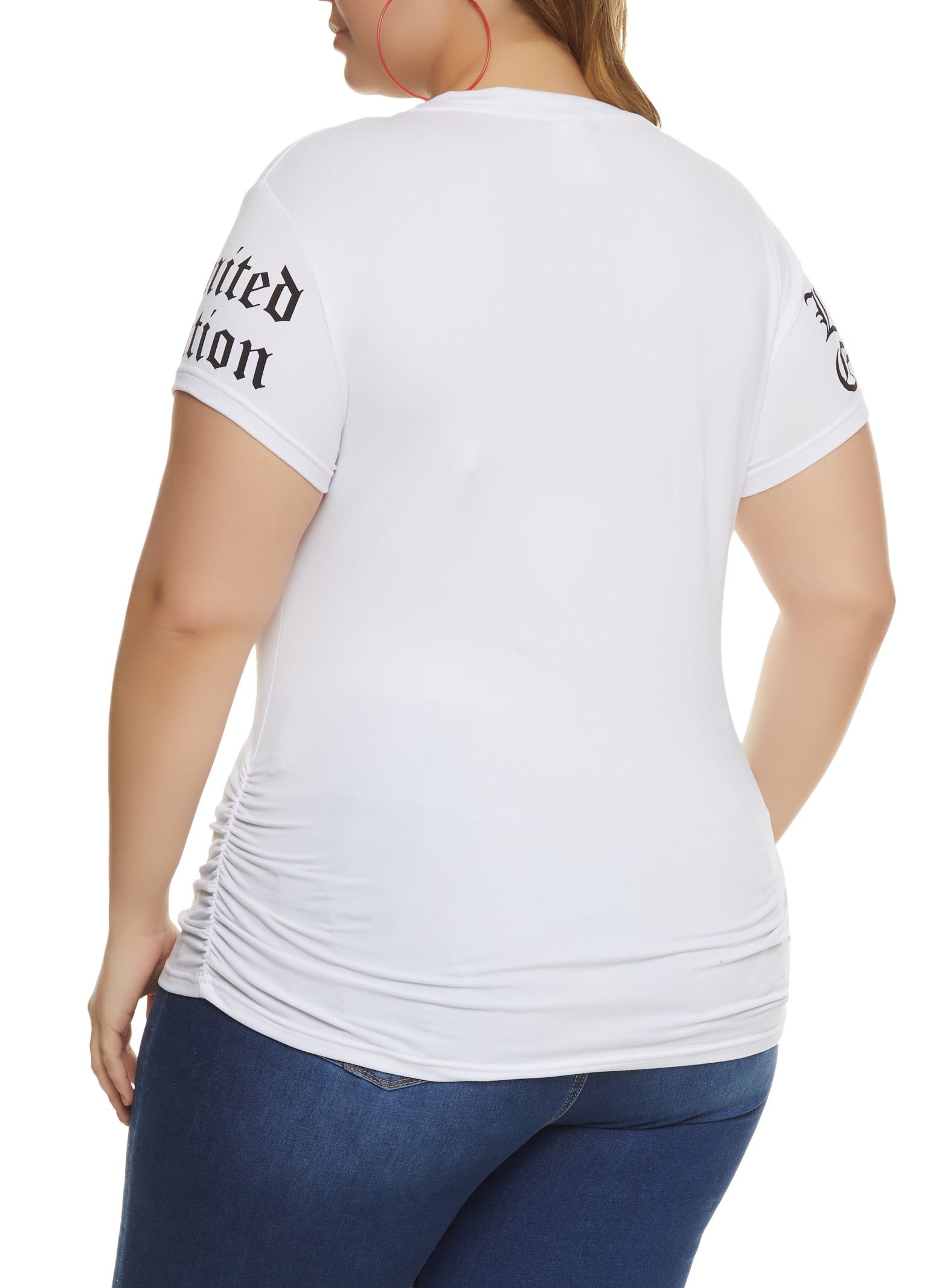 Plus Size Limited Edition Love Yourself Graphic Tee sold by Rainbow product image thumbnail 2
