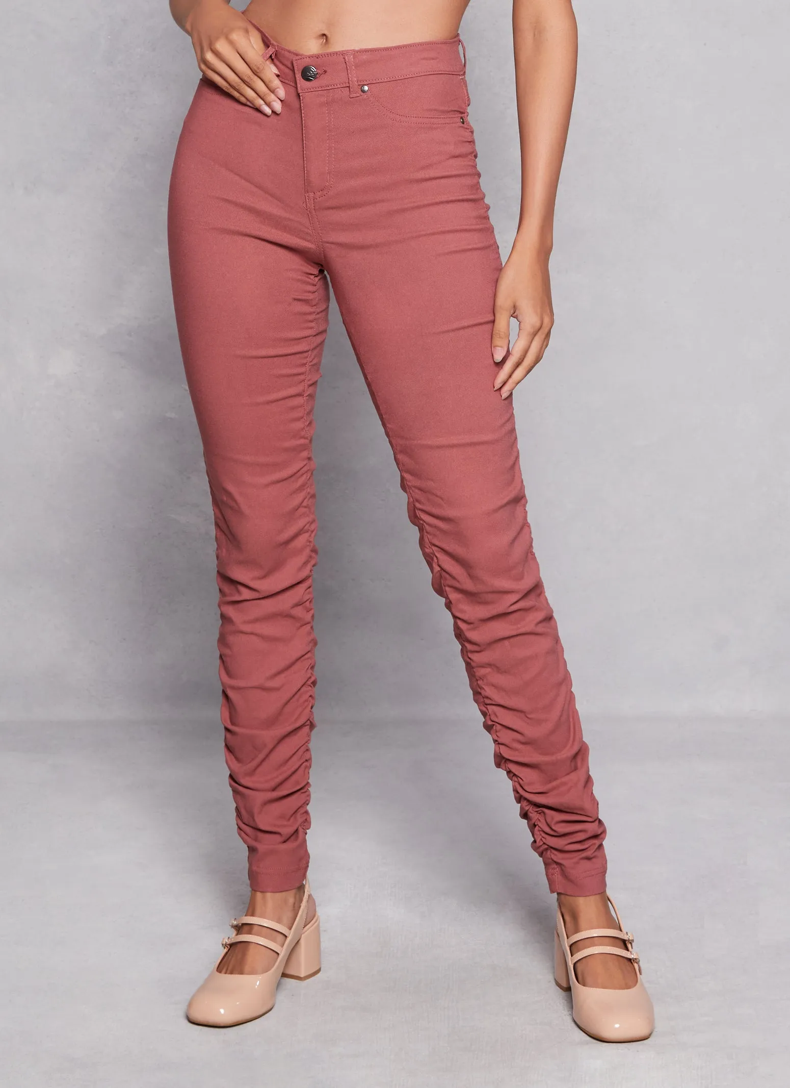 Hyperstretch Stacked Skinny Pants sold by Rainbow product image thumbnail 2
