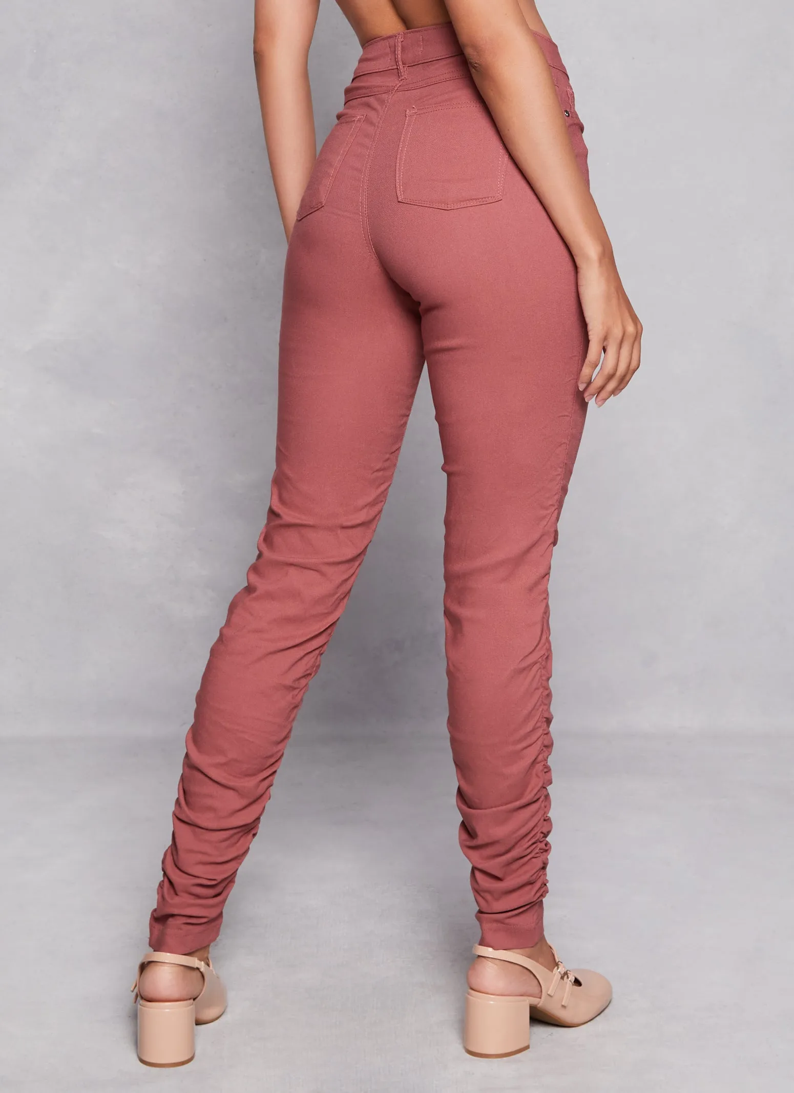 Hyperstretch Stacked Skinny Pants sold by Rainbow product image thumbnail 3