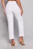 Ribbed Drawstring High Waist Straight Leg Pants sold by Rainbow