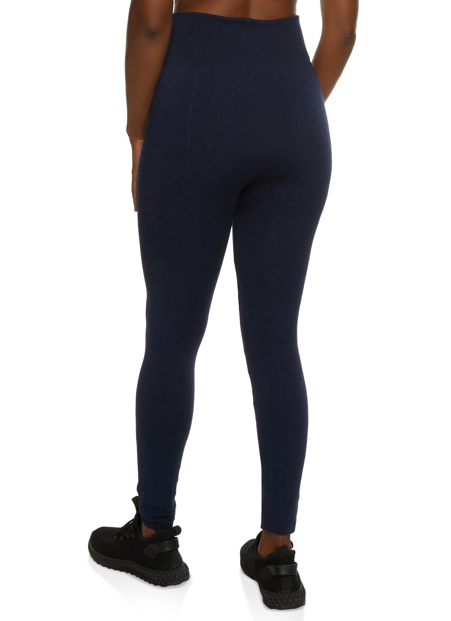 Basic Fleece High Waist Seamless Leggings sold by Rainbow product image thumbnail 2