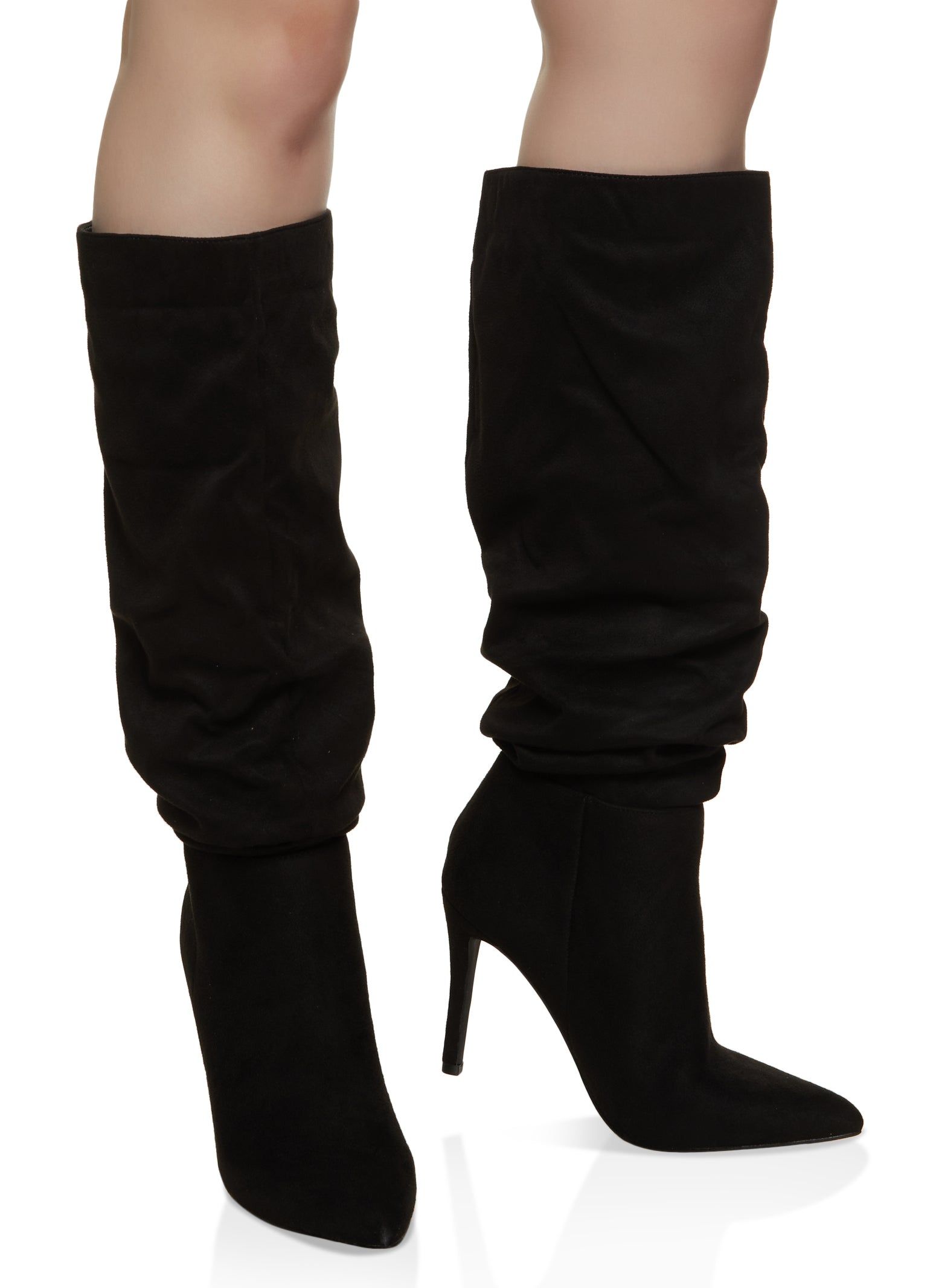 Ruched Pointed Toe Tall Boots sold by Rainbow product image thumbnail 2