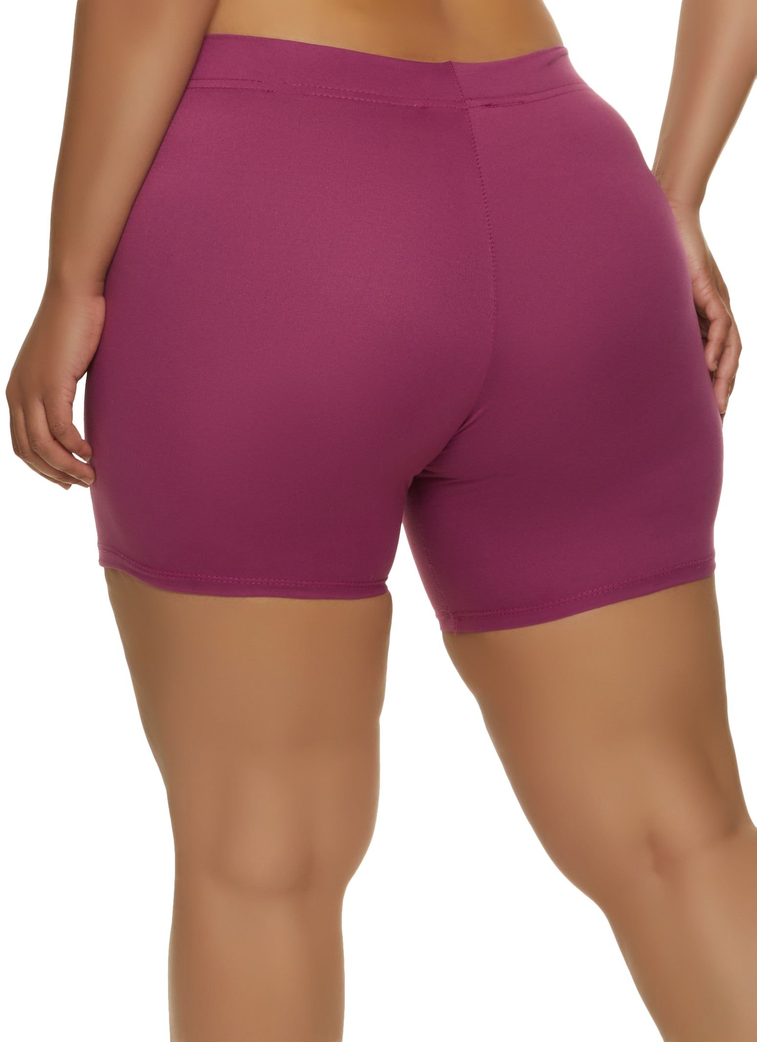 Plus Size Coordinate Biker Shorts sold by Rainbow product image thumbnail 2