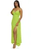 Iris Chiffon V Neck Cami Maxi Dress sold by Rainbow