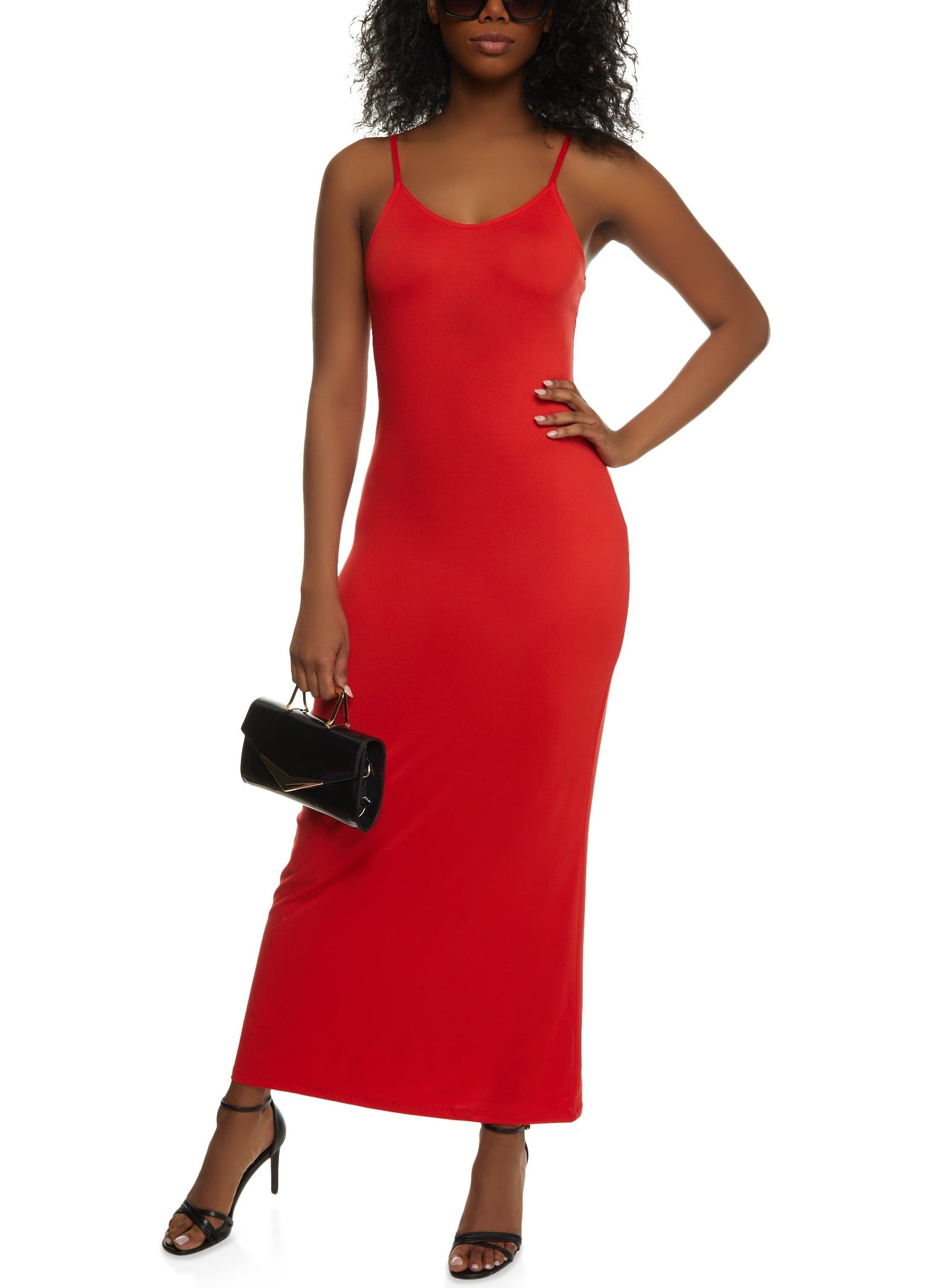 Soft Knit Cami Maxi Dress sold by Rainbow