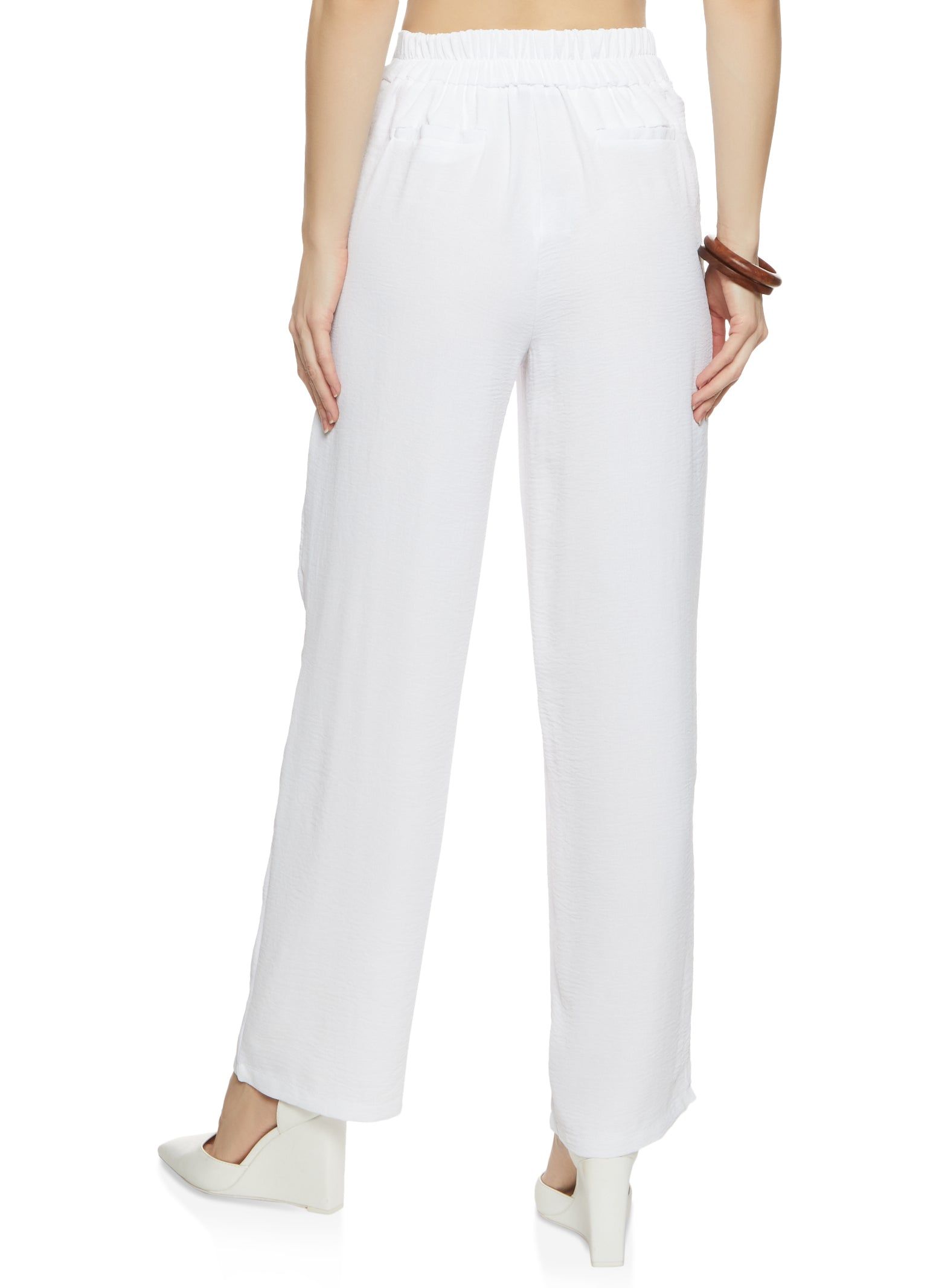 Pleated Front Wide Leg Pants sold by Rainbow product image thumbnail 2