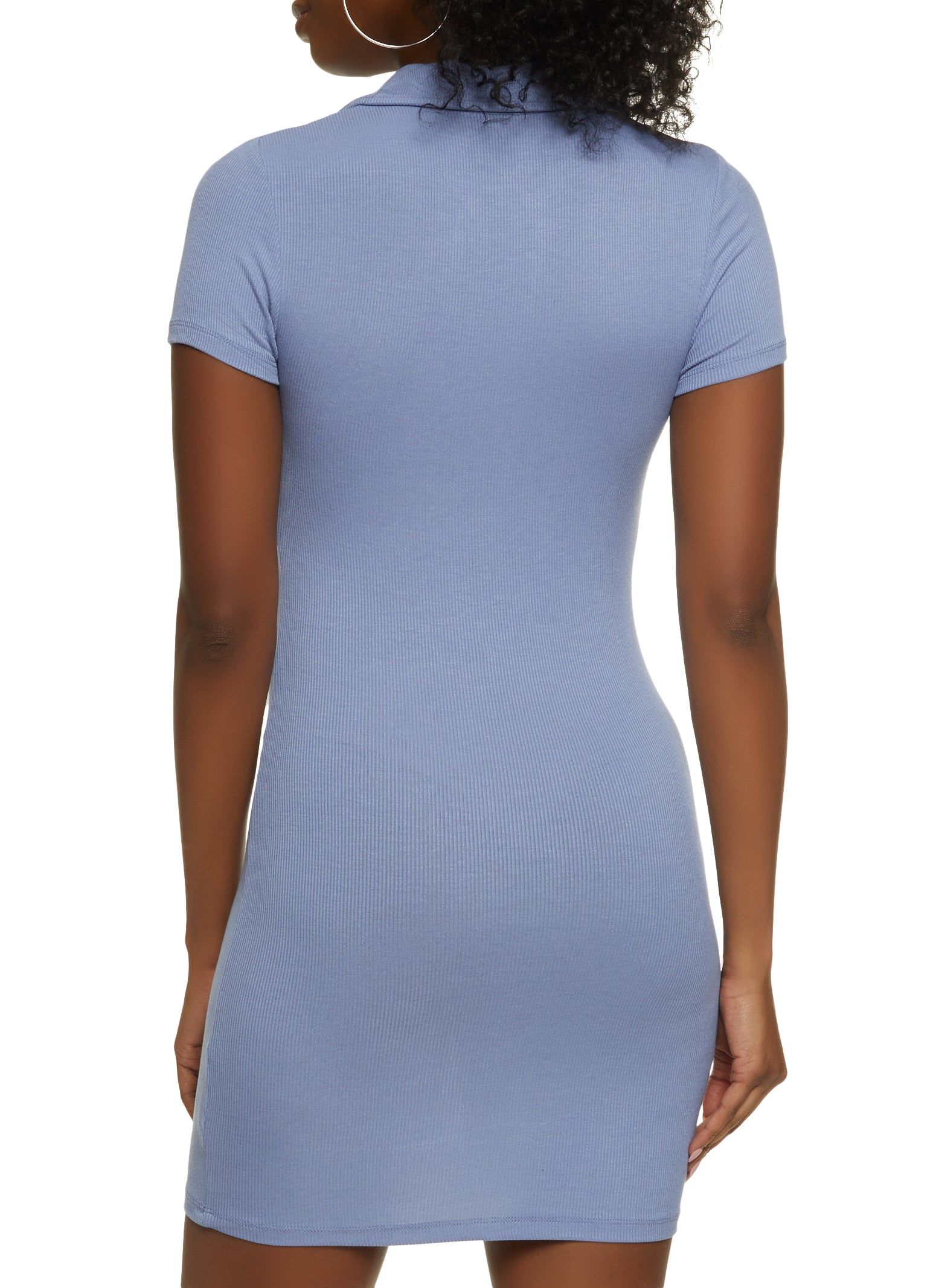 Johnny Collar T Shirt Mini Dress sold by Rainbow product image thumbnail 3