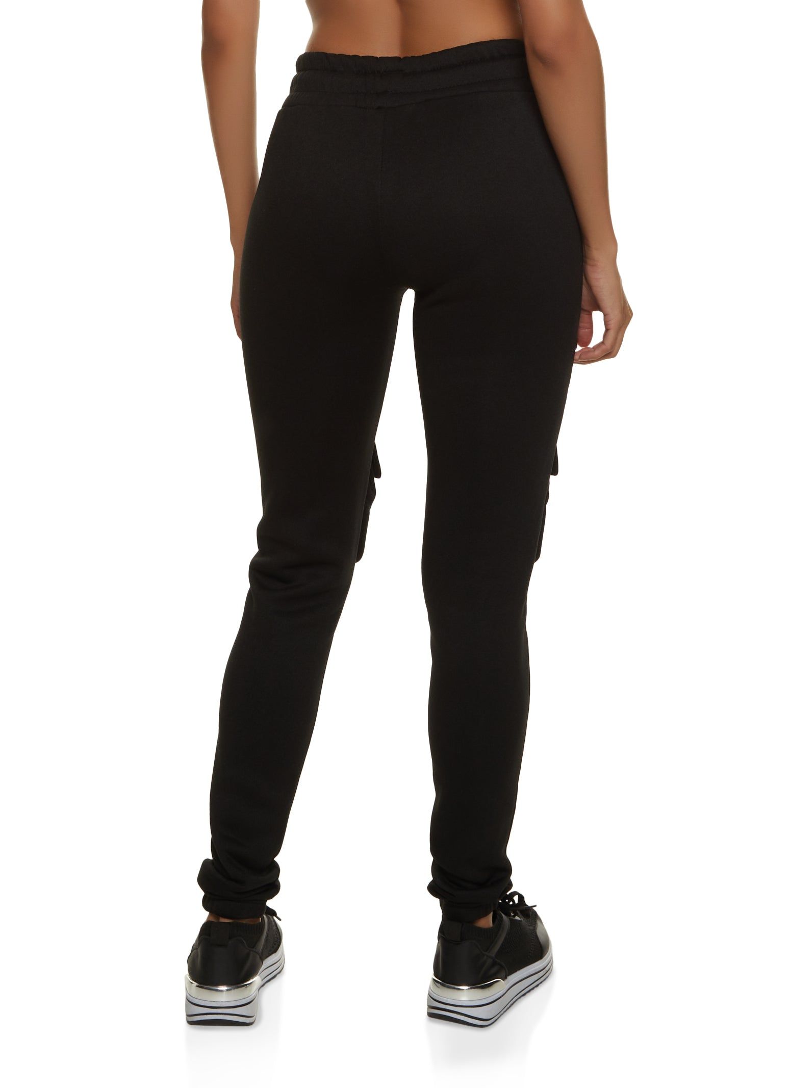 Fleece Lined Cargo Pocket Sweatpants sold by Rainbow product image thumbnail 2