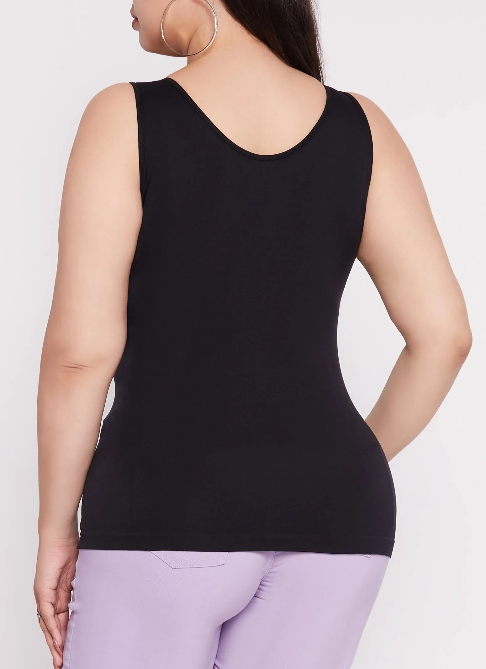 Plus Size Criss Cross Tank Top sold by Rainbow product image thumbnail 3