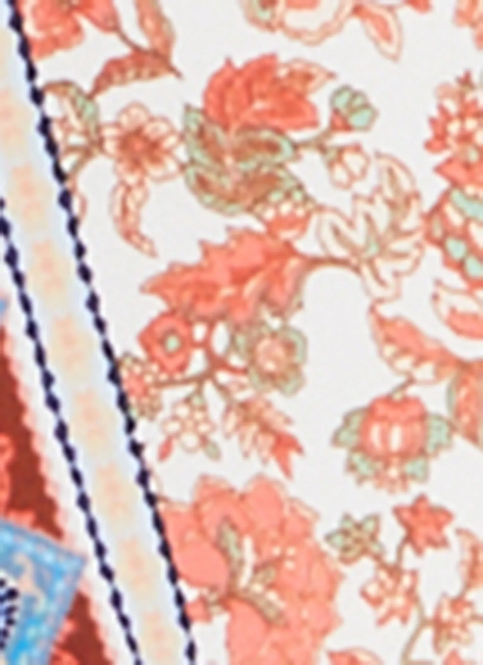 Floral Border Print Boho Pants sold by Rainbow product image thumbnail 4