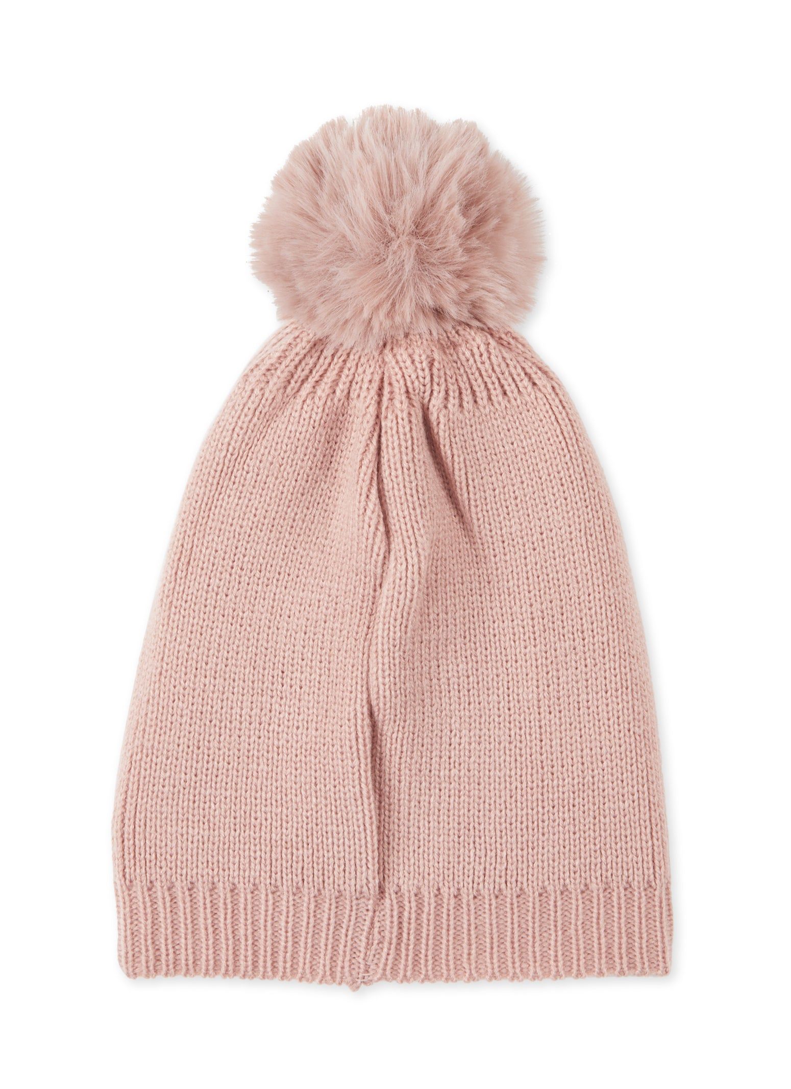 Sequin Faux Fur Pom Pom Beanie sold by Rainbow product image thumbnail 3