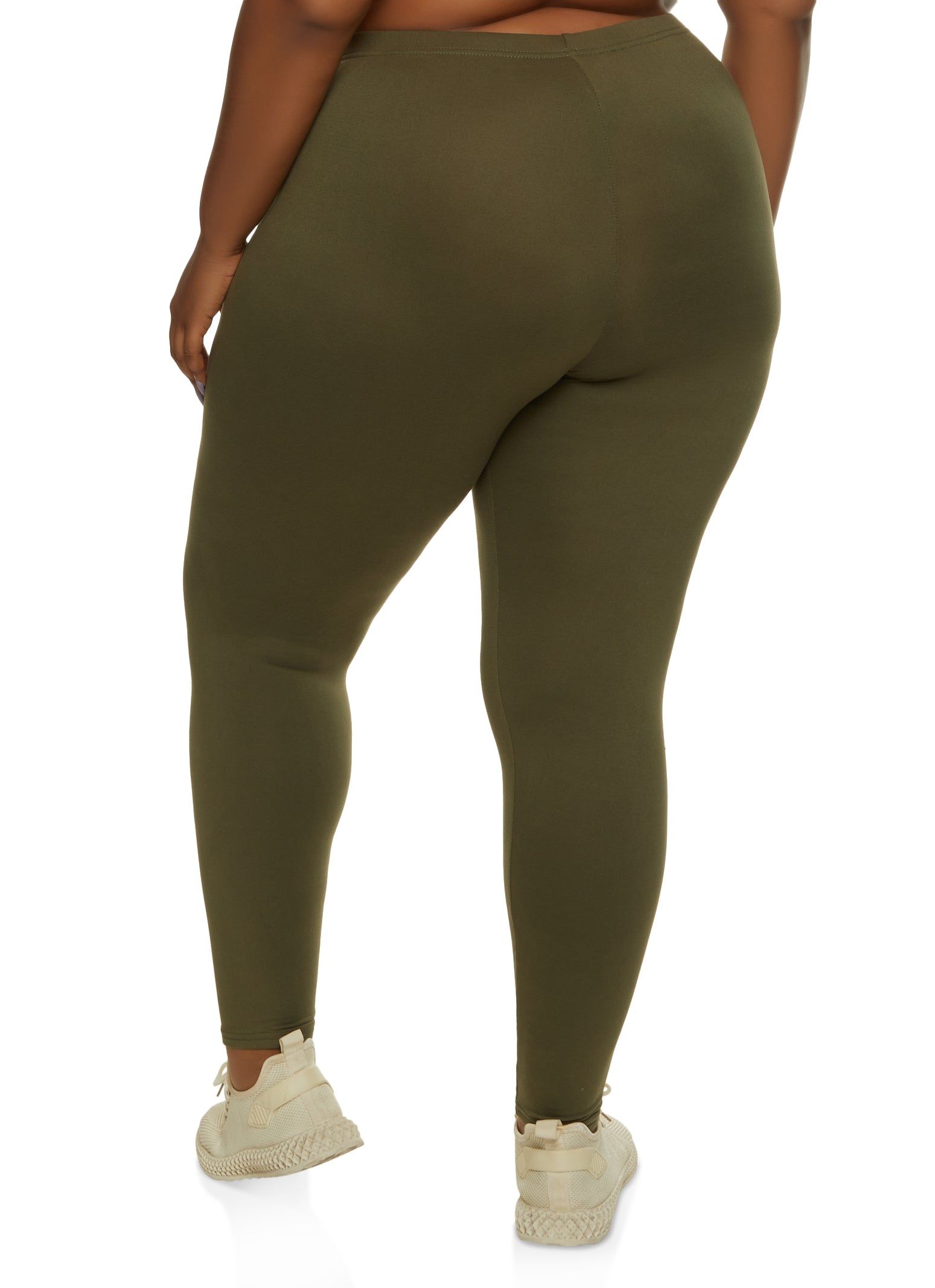 Plus Size High Waist Leggings sold by Rainbow product image thumbnail 2