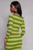 Striped Crew Neck Long Sleeve Sweater sold by Rainbow