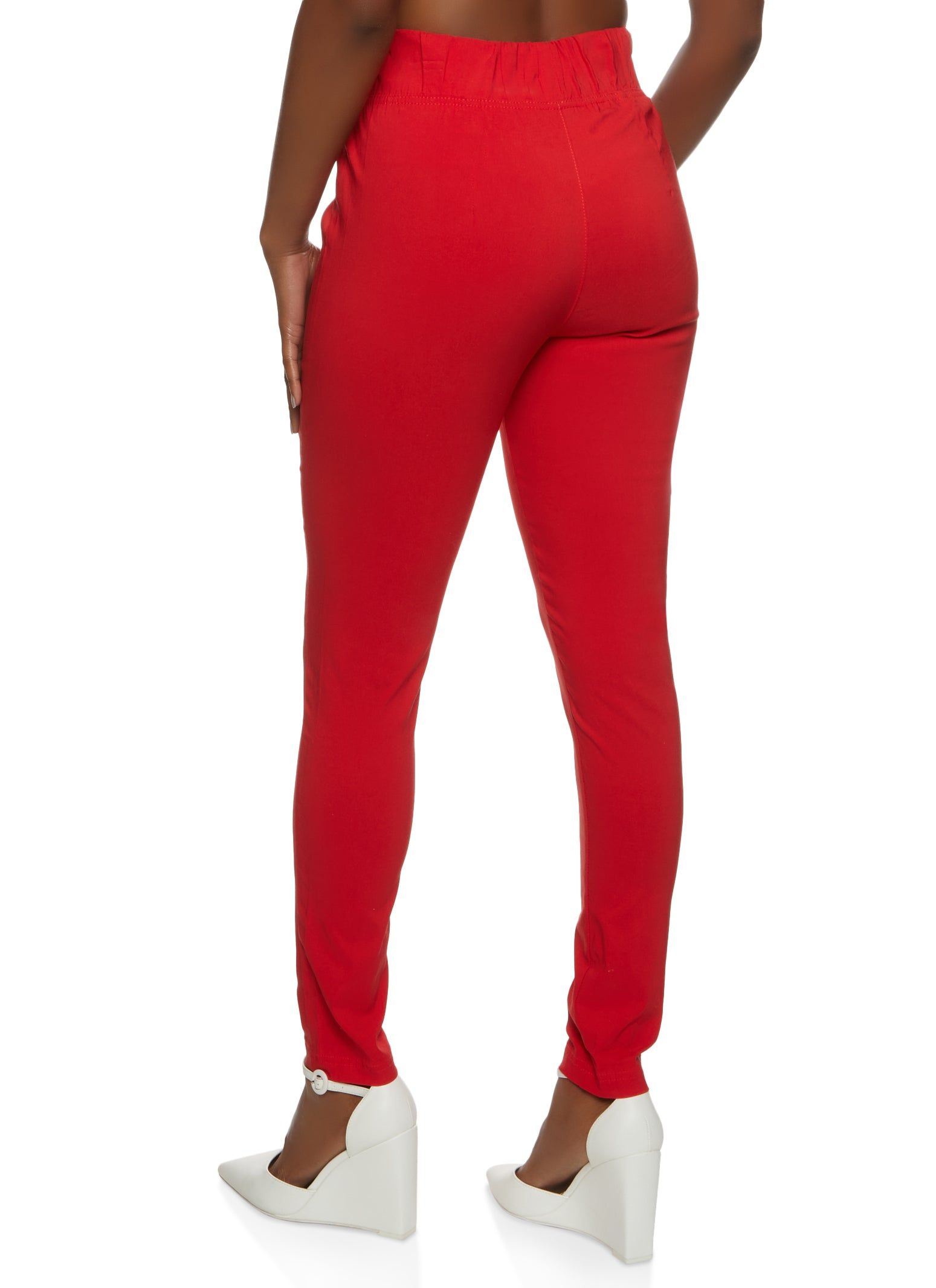 Solid High Waist Pull On Pants sold by Rainbow product image thumbnail 2