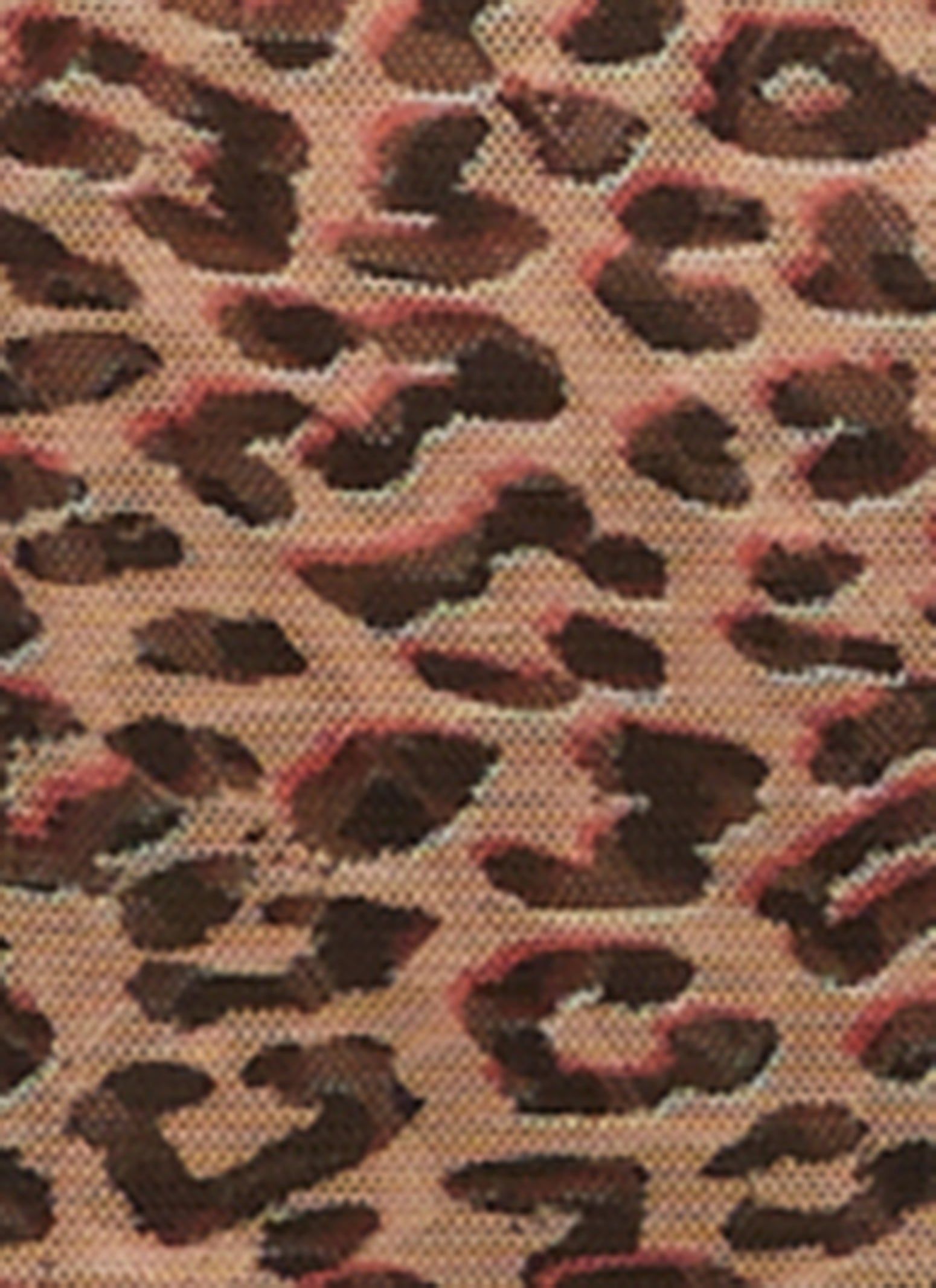 Plus Size Animal Print Floral Lace Babydoll and Shorts sold by Rainbow product image thumbnail 3