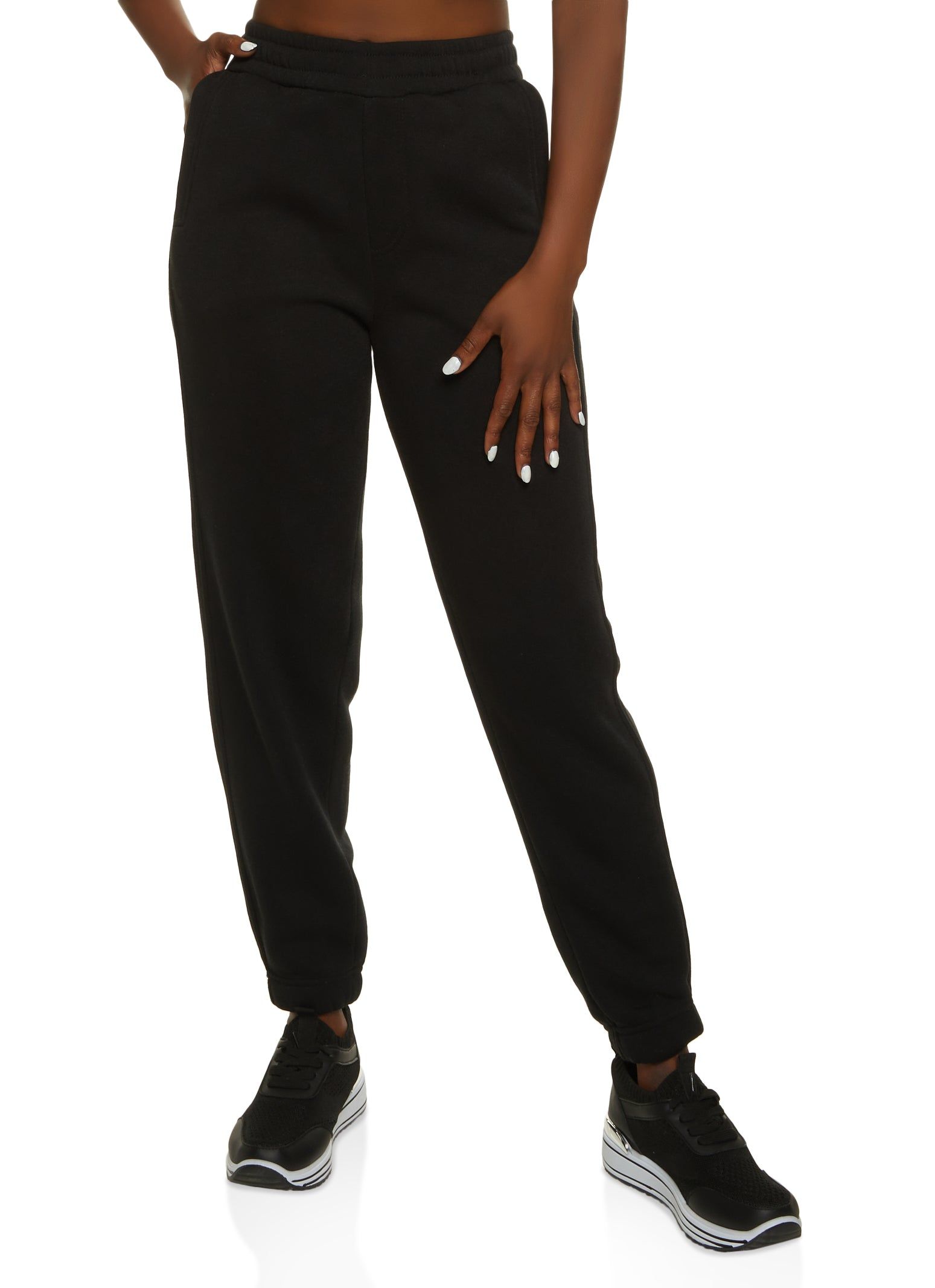 Solid Fleece Sweatpants sold by Rainbow