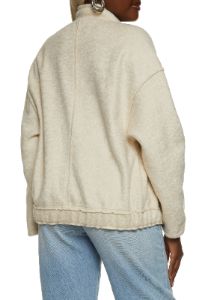 Faux Wool Bomber Jacket sold by Rainbow