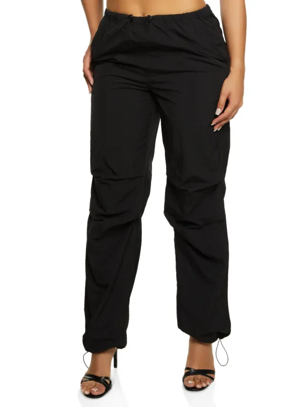 Nylon Toggle Drawstring Pull On Pants sold by Rainbow