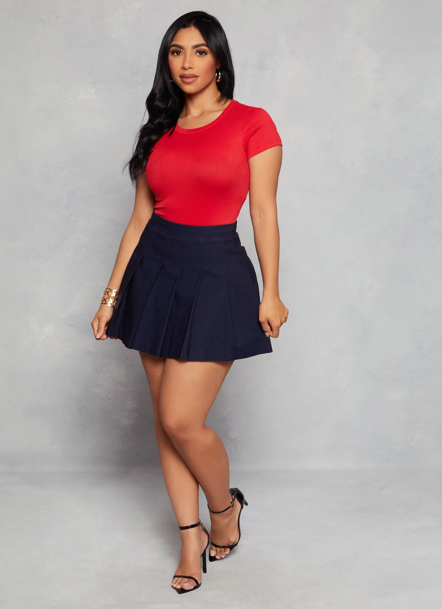 Daisy Basic Crew Neck Short Sleeve Bodysuit sold by Rainbow product image thumbnail 2