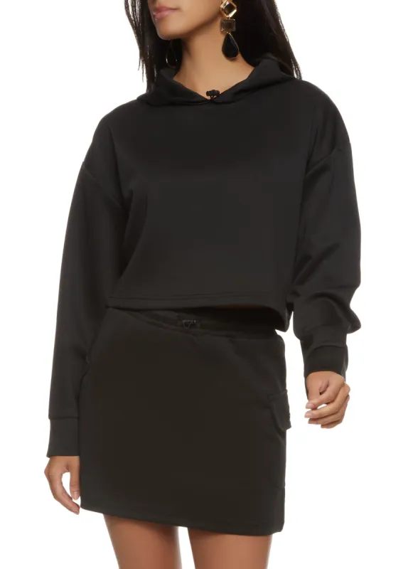 Crop Hoodie sold by Rainbow