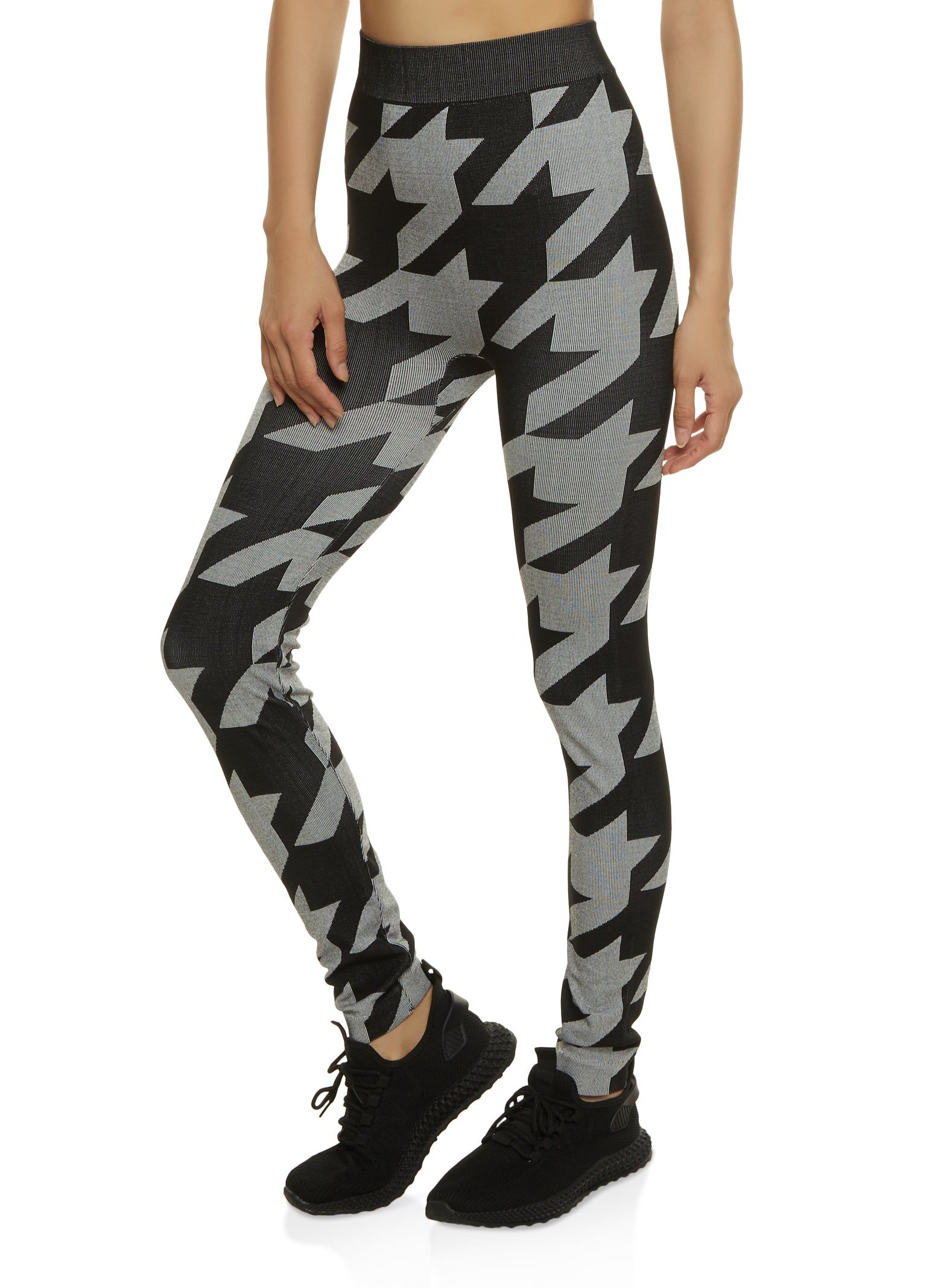 Houndstooth Leggings sold by Rainbow