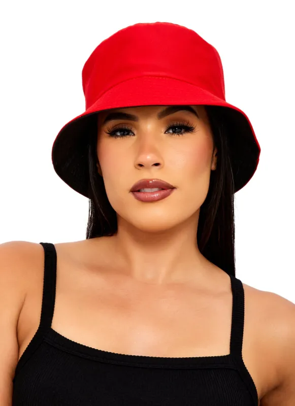 Reversible Twill Bucket Hat sold by Rainbow