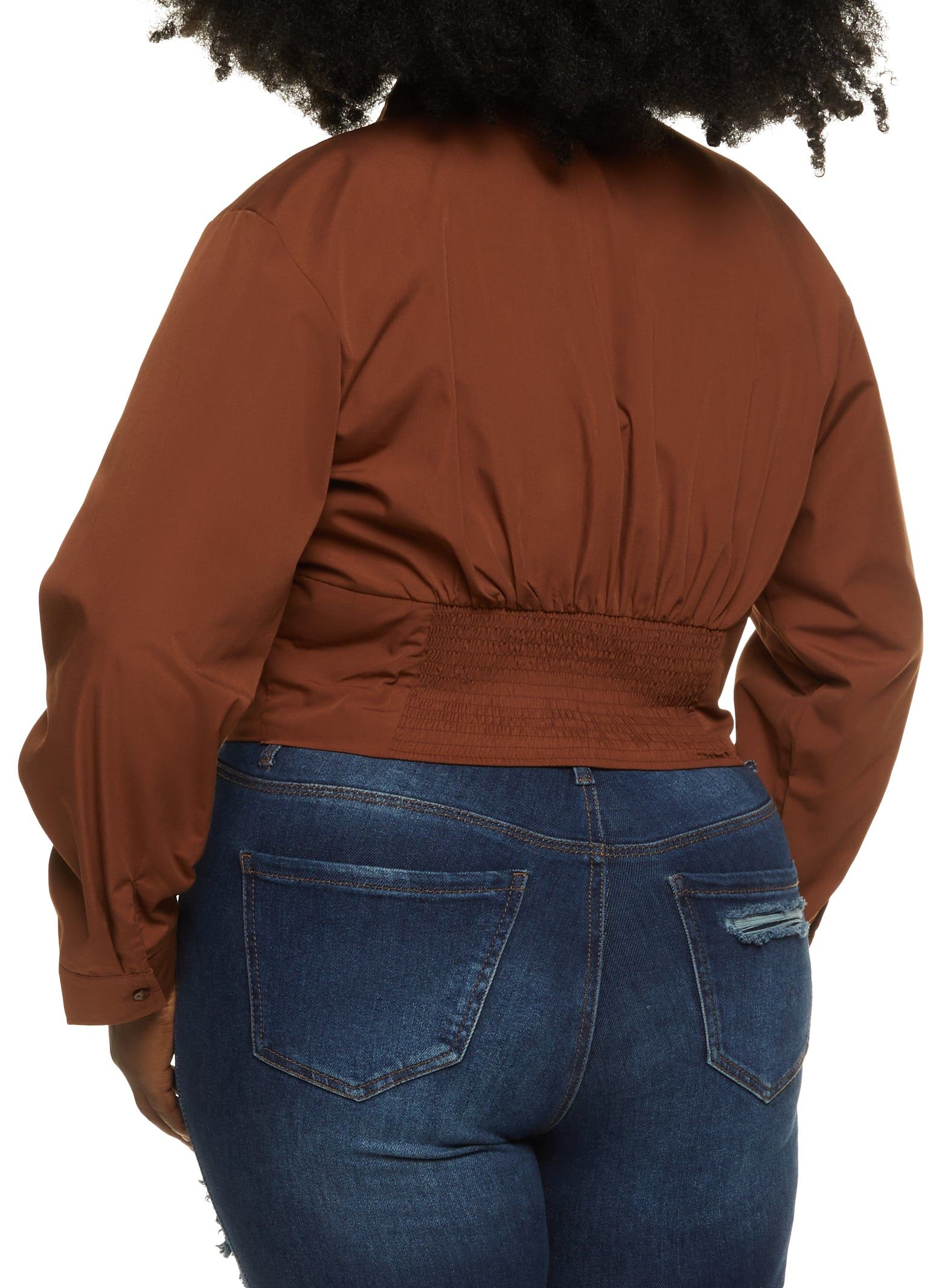 Plus Size Button Front Corset Top sold by Rainbow product image thumbnail 2