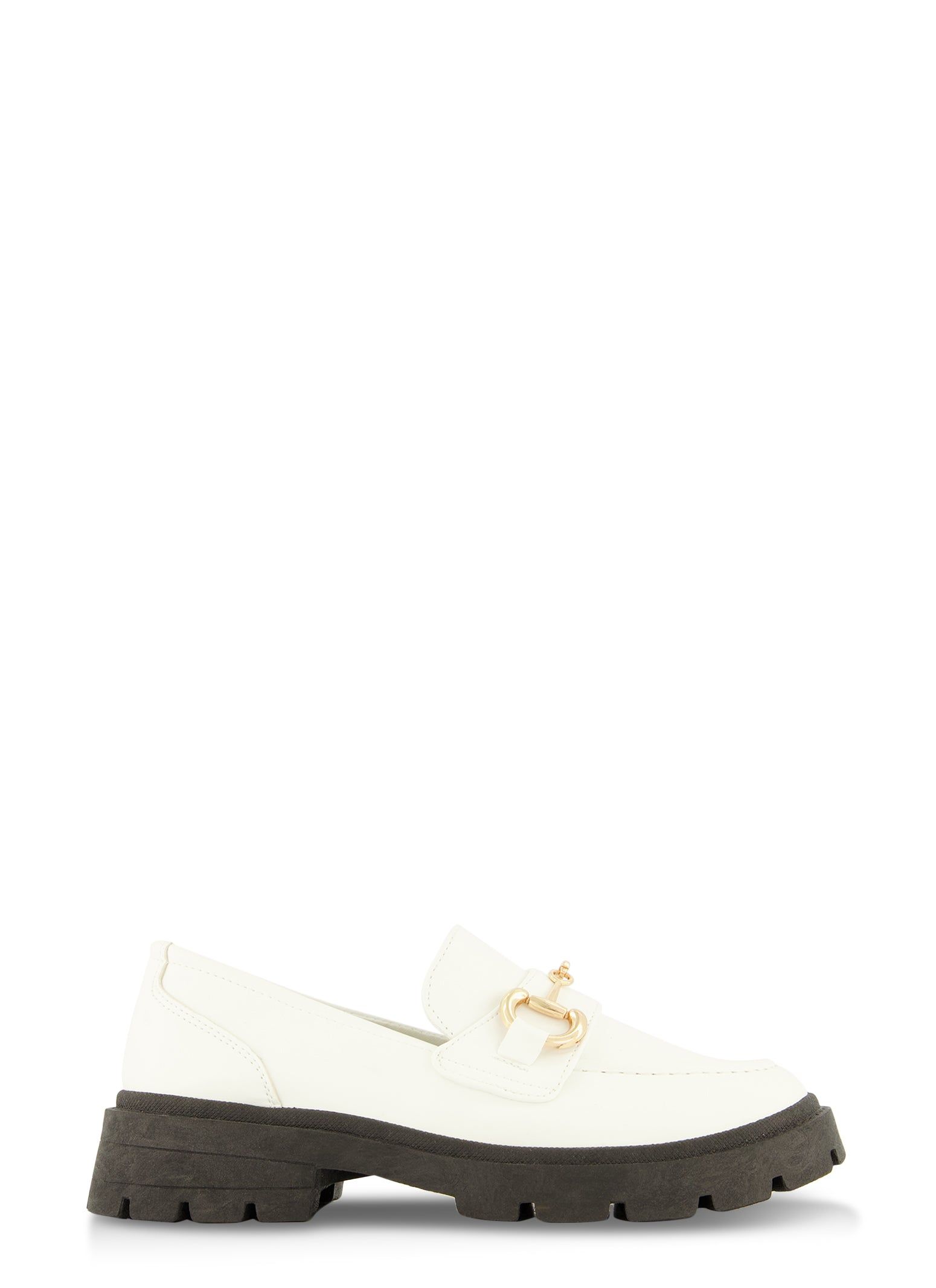 Solid Horsebit Band Lug Sole Loafers sold by Rainbow product image thumbnail 2