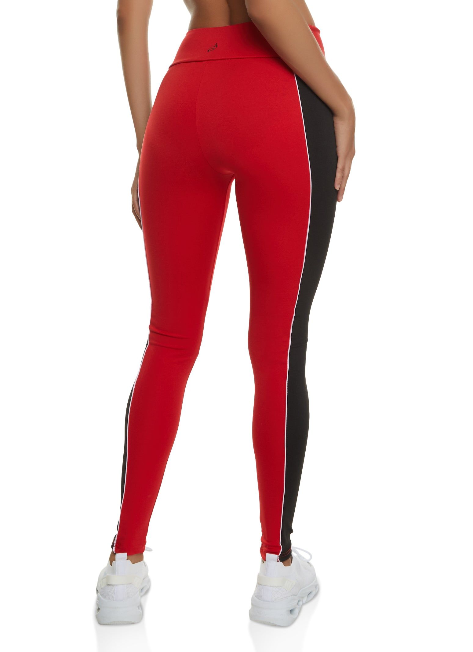 Color Block High Waist Active Leggings sold by Rainbow product image thumbnail 2