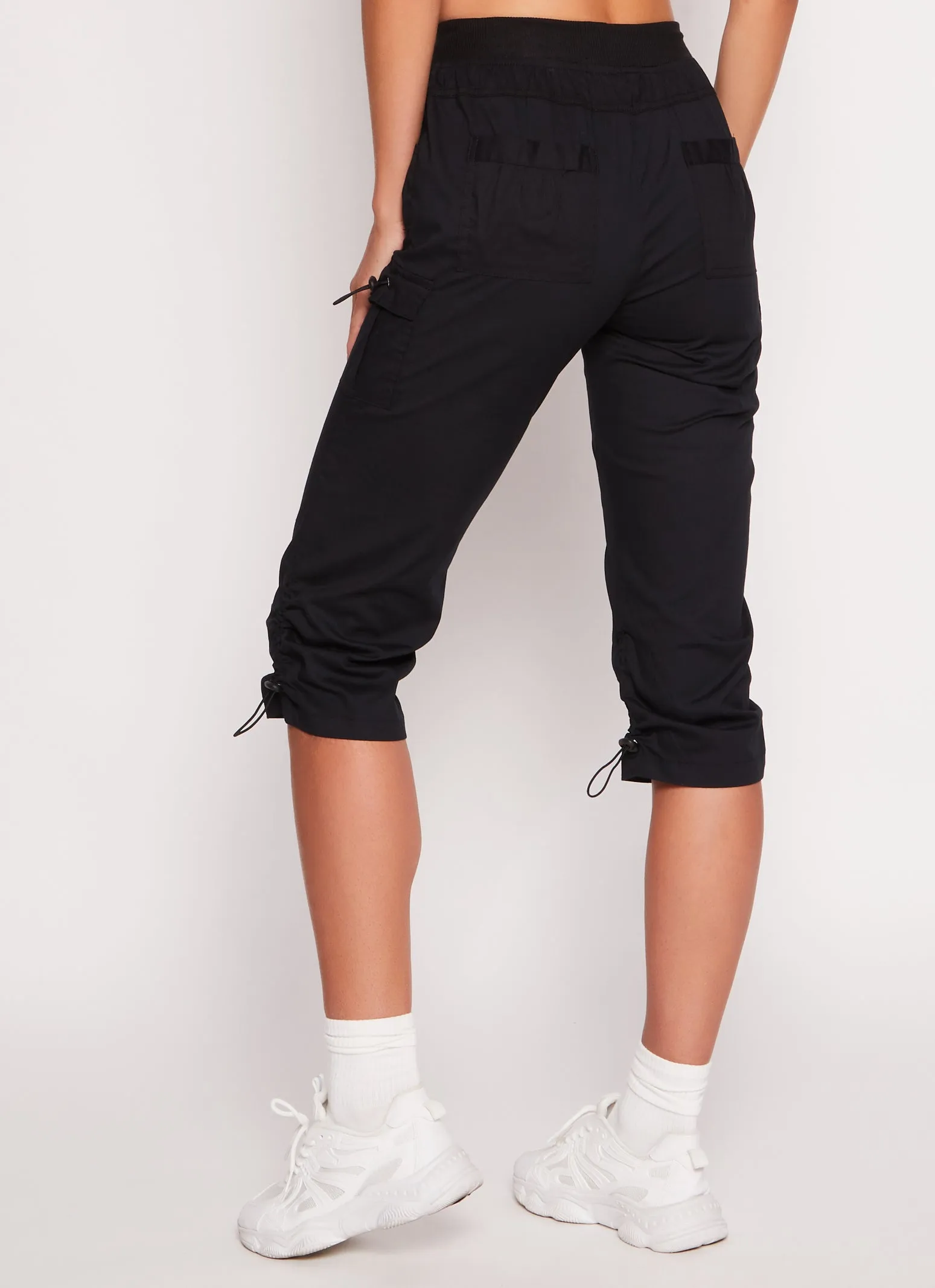 Toggle Drawstring Capri Cargo Pants sold by Rainbow product image thumbnail 3