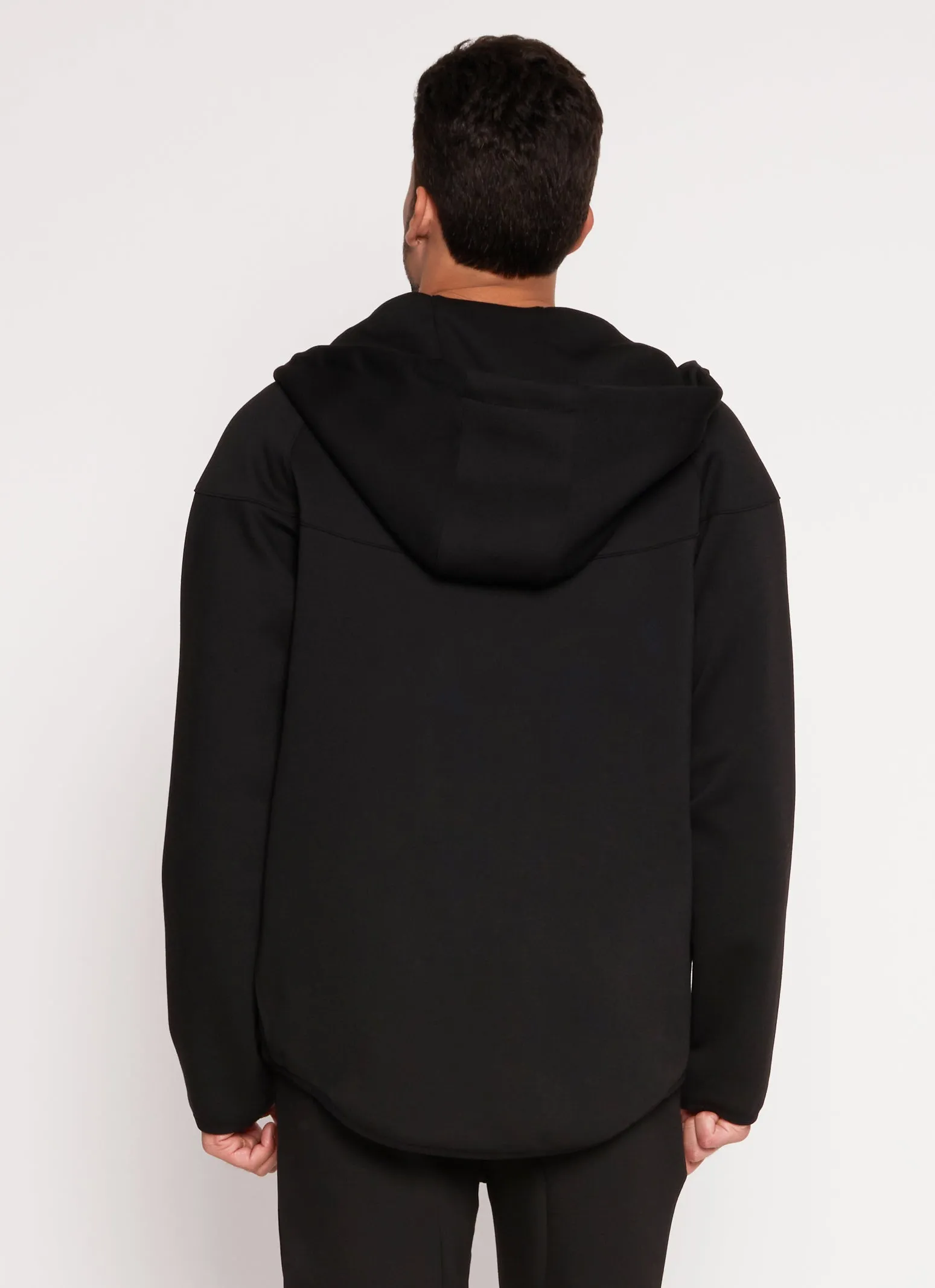 Mens Contrast Trim Zip Front Hoodie sold by Rainbow product image thumbnail 3