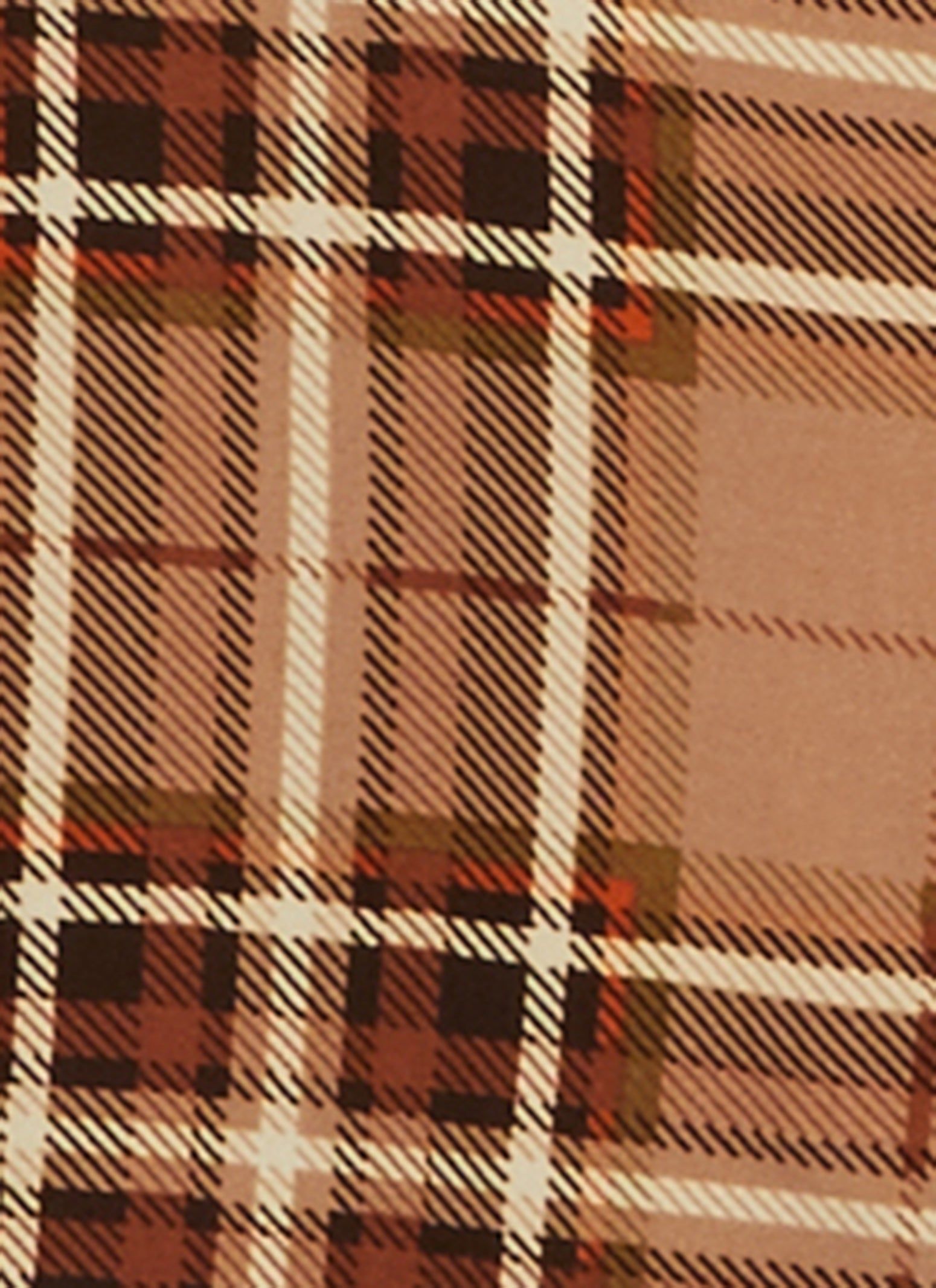 Plus Size Plaid Midi Shirt Dress sold by Rainbow product image thumbnail 4