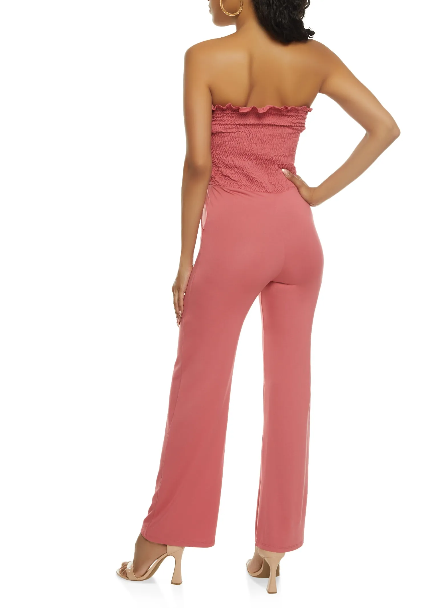 Smocked Strapless Tube Jumpsuit sold by Rainbow product image thumbnail 2