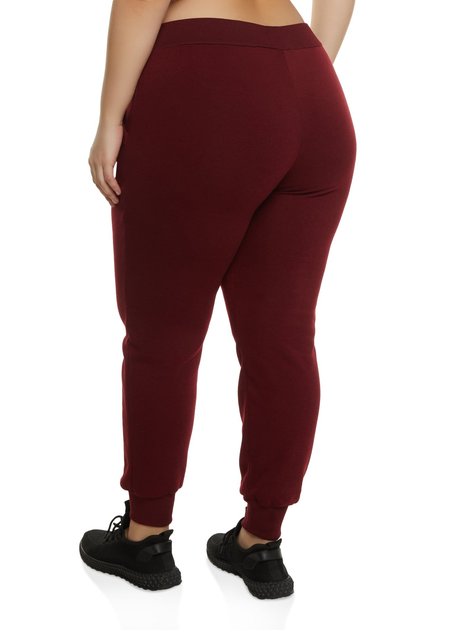 Plus Size Love Rhinestone Studded Joggers sold by Rainbow product image thumbnail 2