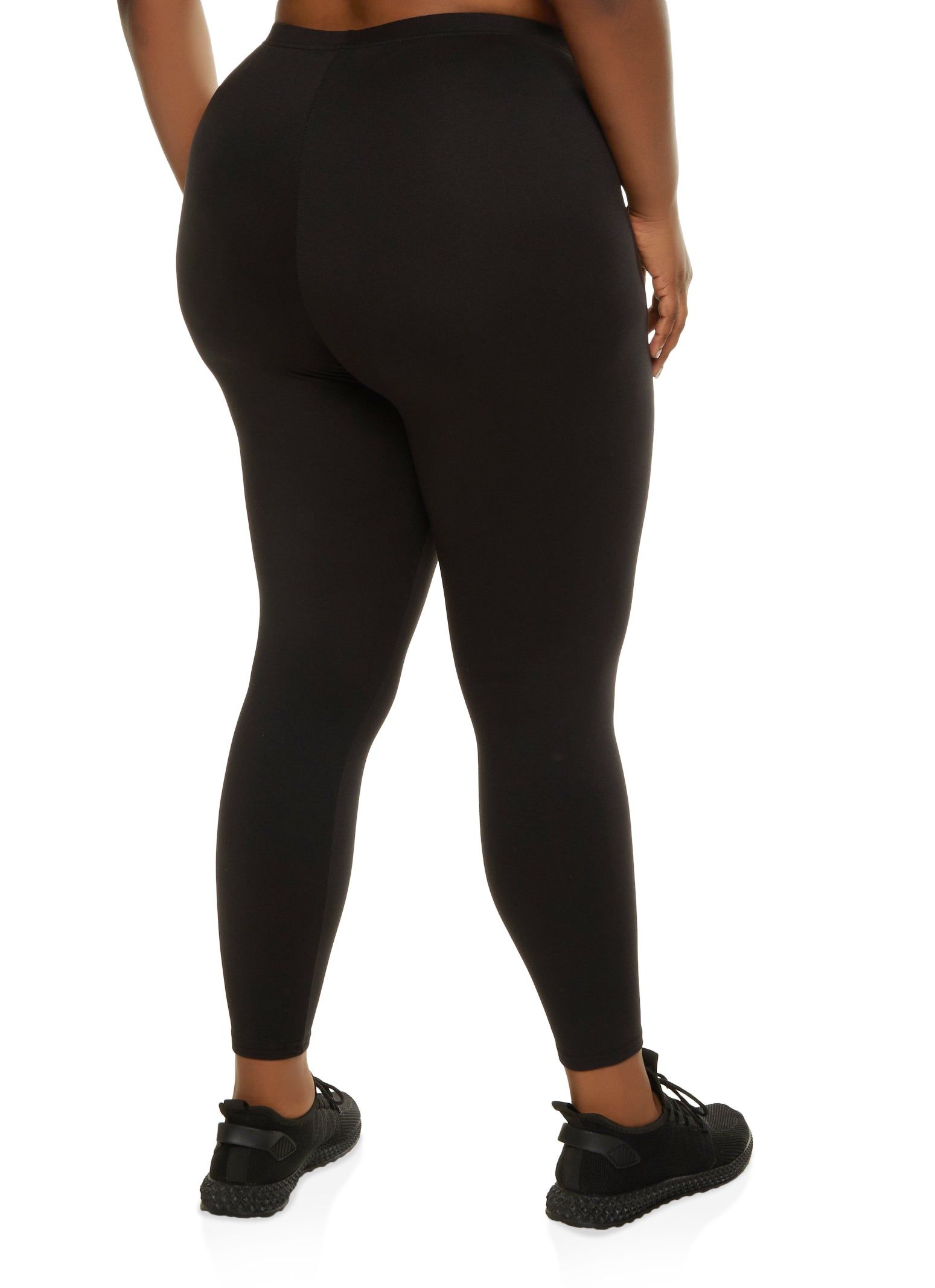 Plus Size High Waist Leggings sold by Rainbow product image thumbnail 2